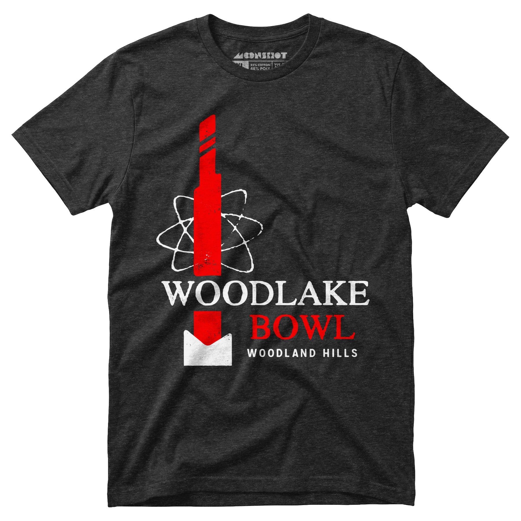 Woodlake Bowl - Woodland Hills, CA - Vintage Bowling Alley - Unisex T-Shirt