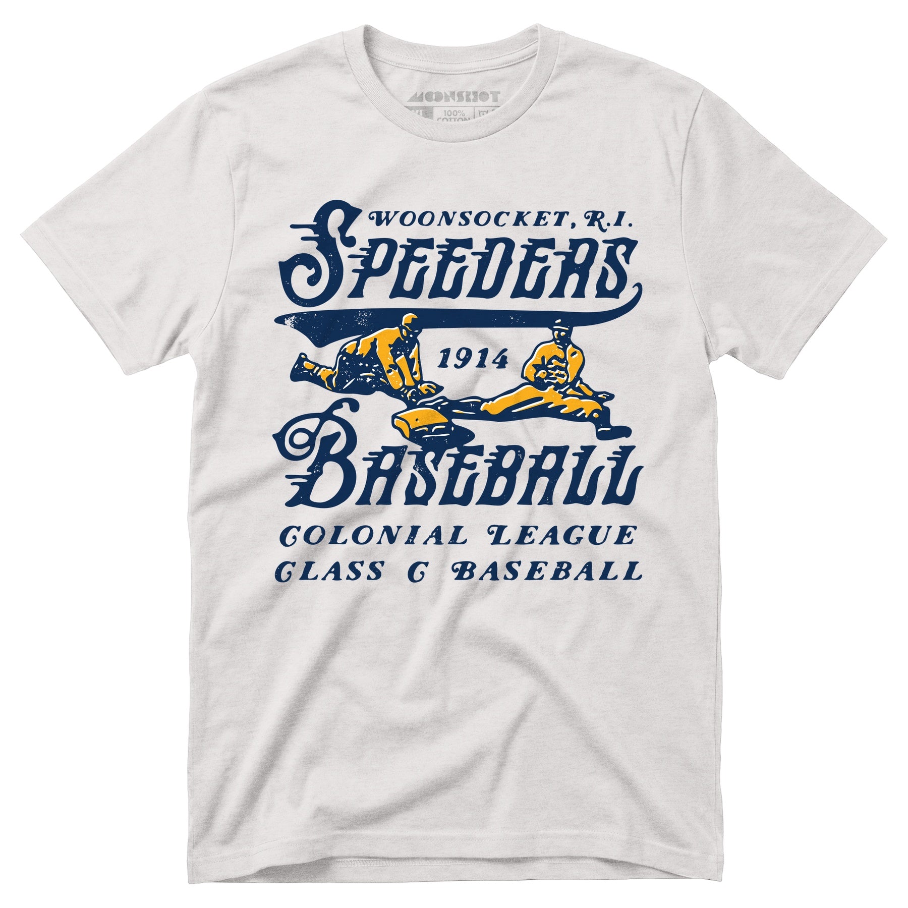 Woonsocket Speeders - Rhode Island - Vintage Defunct Baseball Teams - Unisex T-Shirt