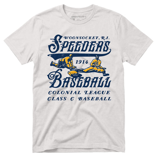 Woonsocket Speeders - Rhode Island - Vintage Defunct Baseball Teams - Unisex T-Shirt