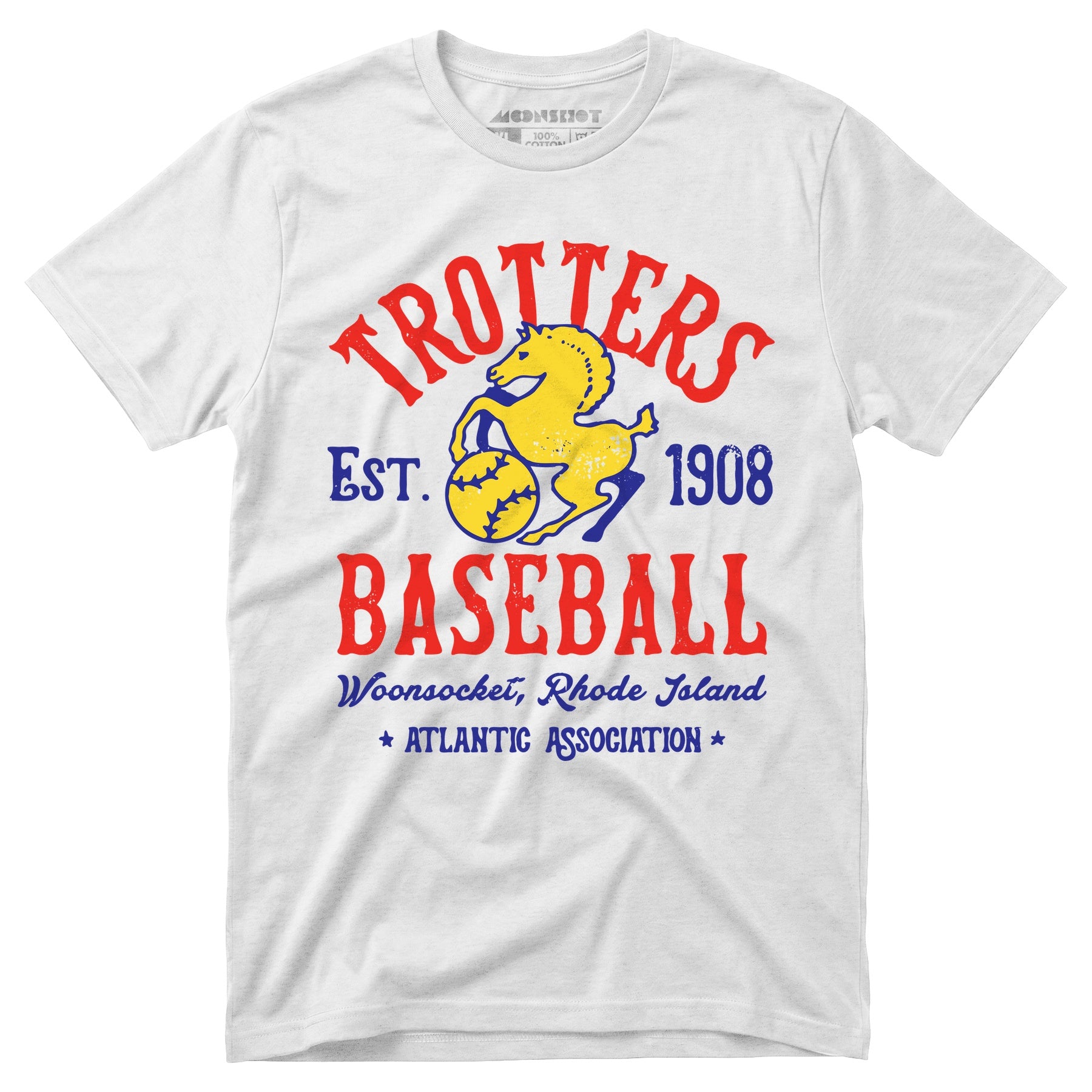 Woonsocket Trotters - Rhode Island - Vintage Defunct Baseball Teams - Unisex T-Shirt