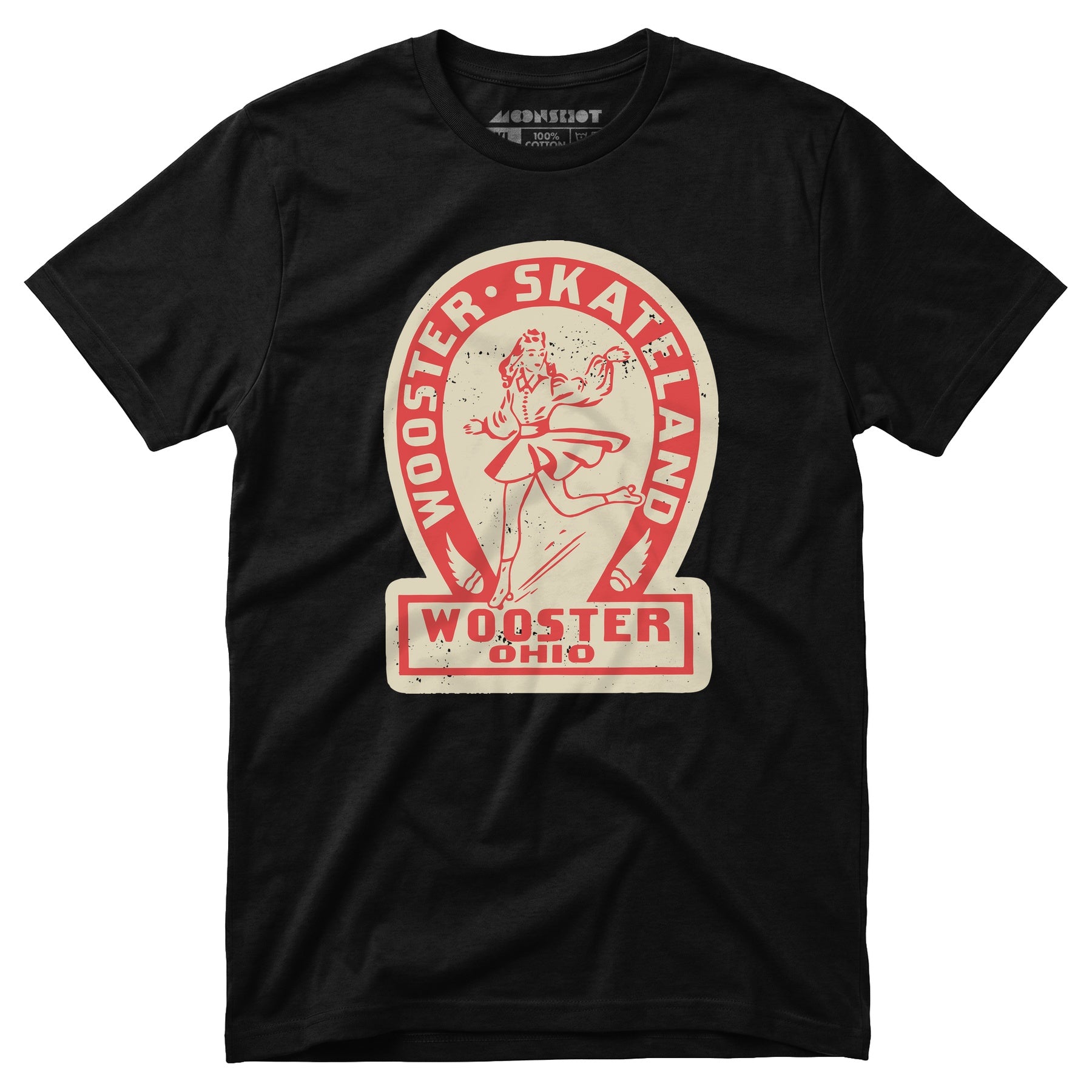 Wooster Skateland - Wooster, OH - Vintage Roller Rink - Unisex T-Shirt