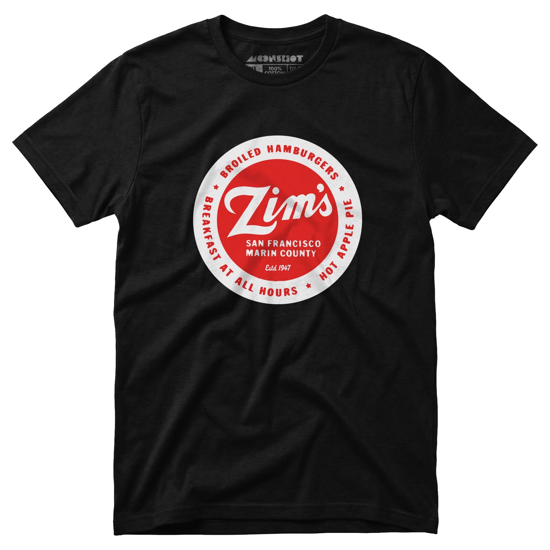 Zim's Hamburgers - San Francisco, CA - Vintage Restaurant - Unisex T-Shirt