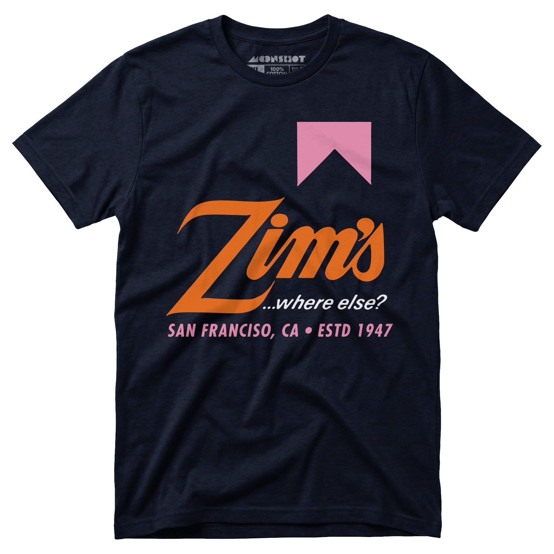 Zim's Hamburgers v3 - San Francisco, CA - Vintage Restaurant - Unisex T-Shirt