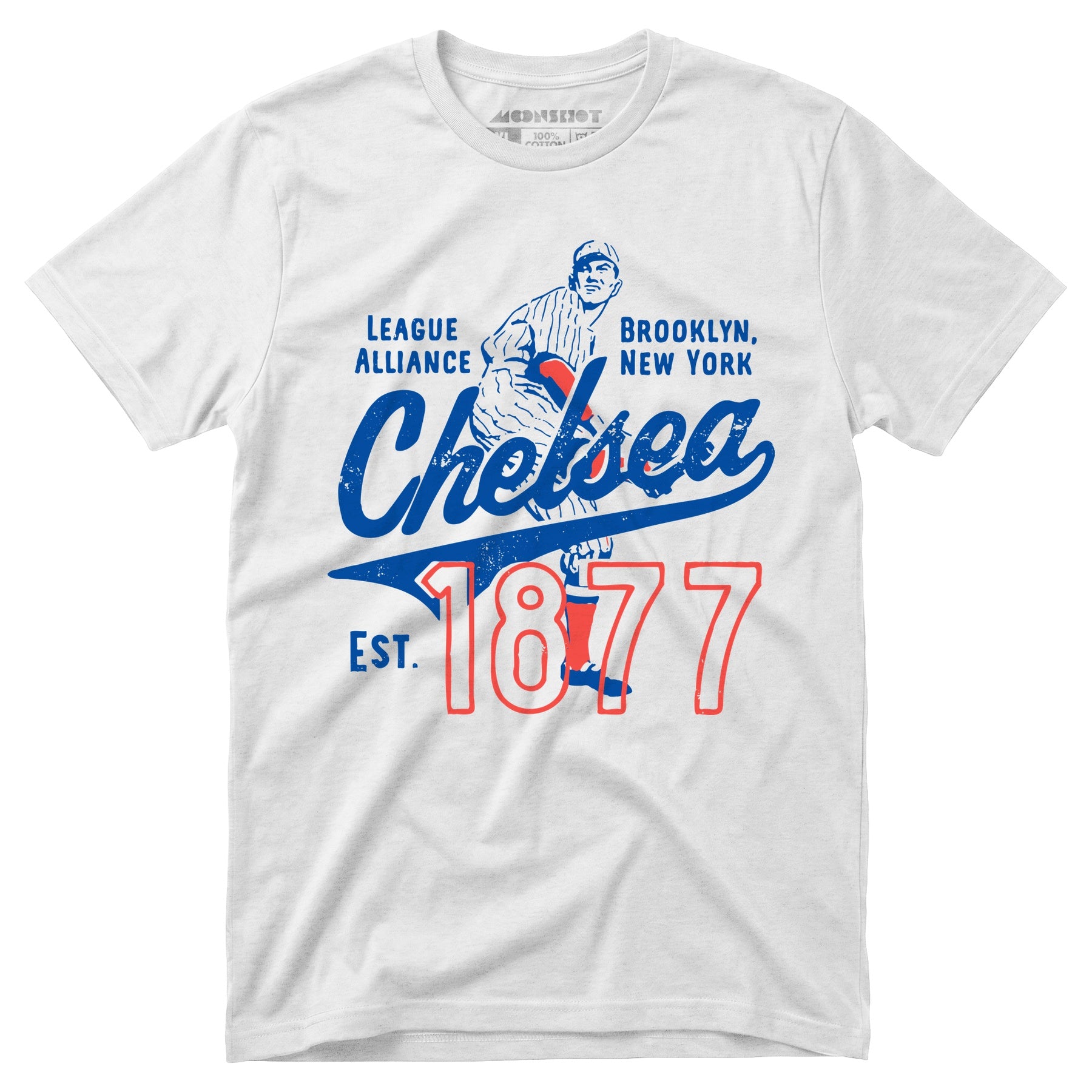 Brooklyn Chelsea - New York - Vintage Defunct Baseball Teams - Unisex T-Shirt