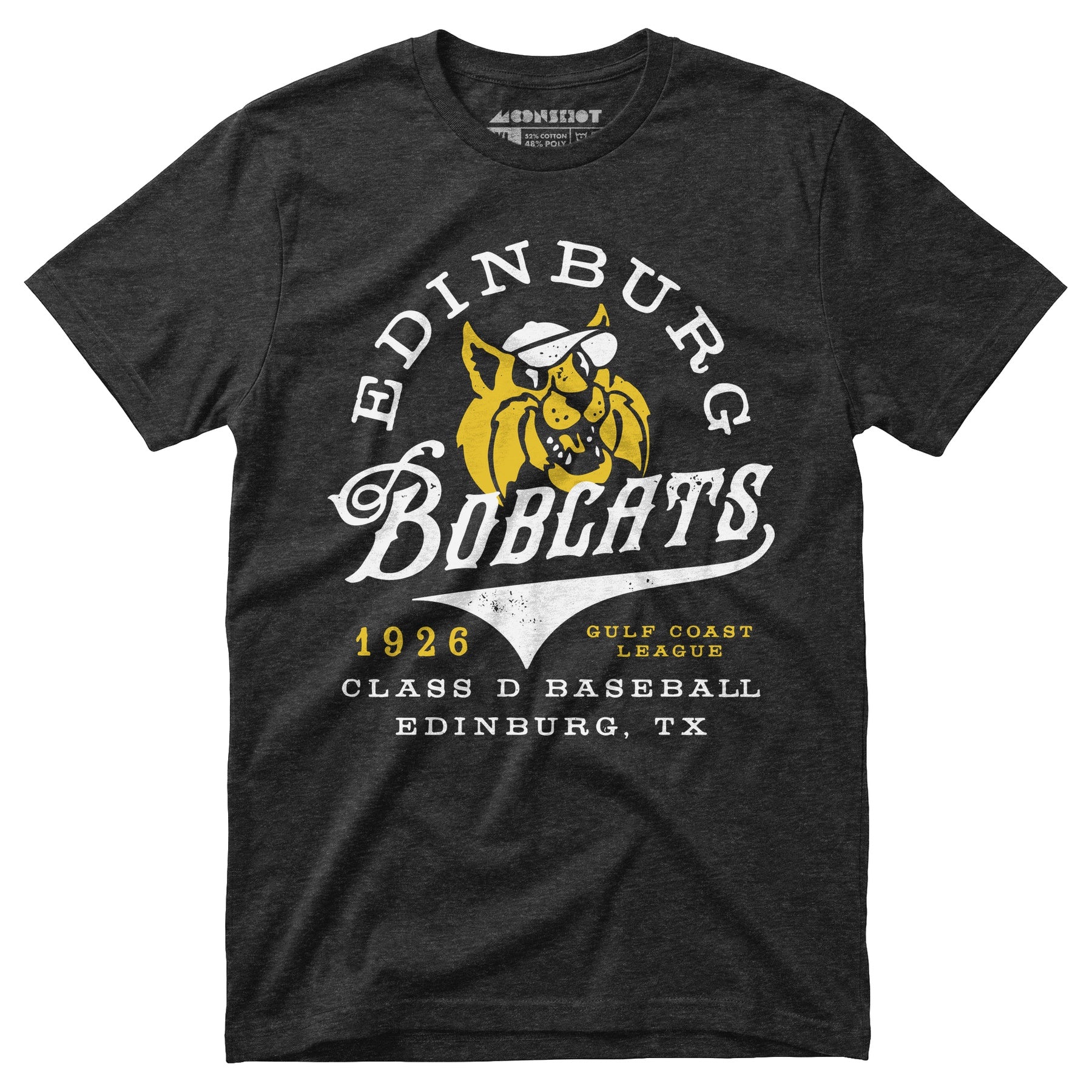 Edinburg Bobcats - Texas - Vintage Defunct Baseball Teams - Unisex T-Shirt