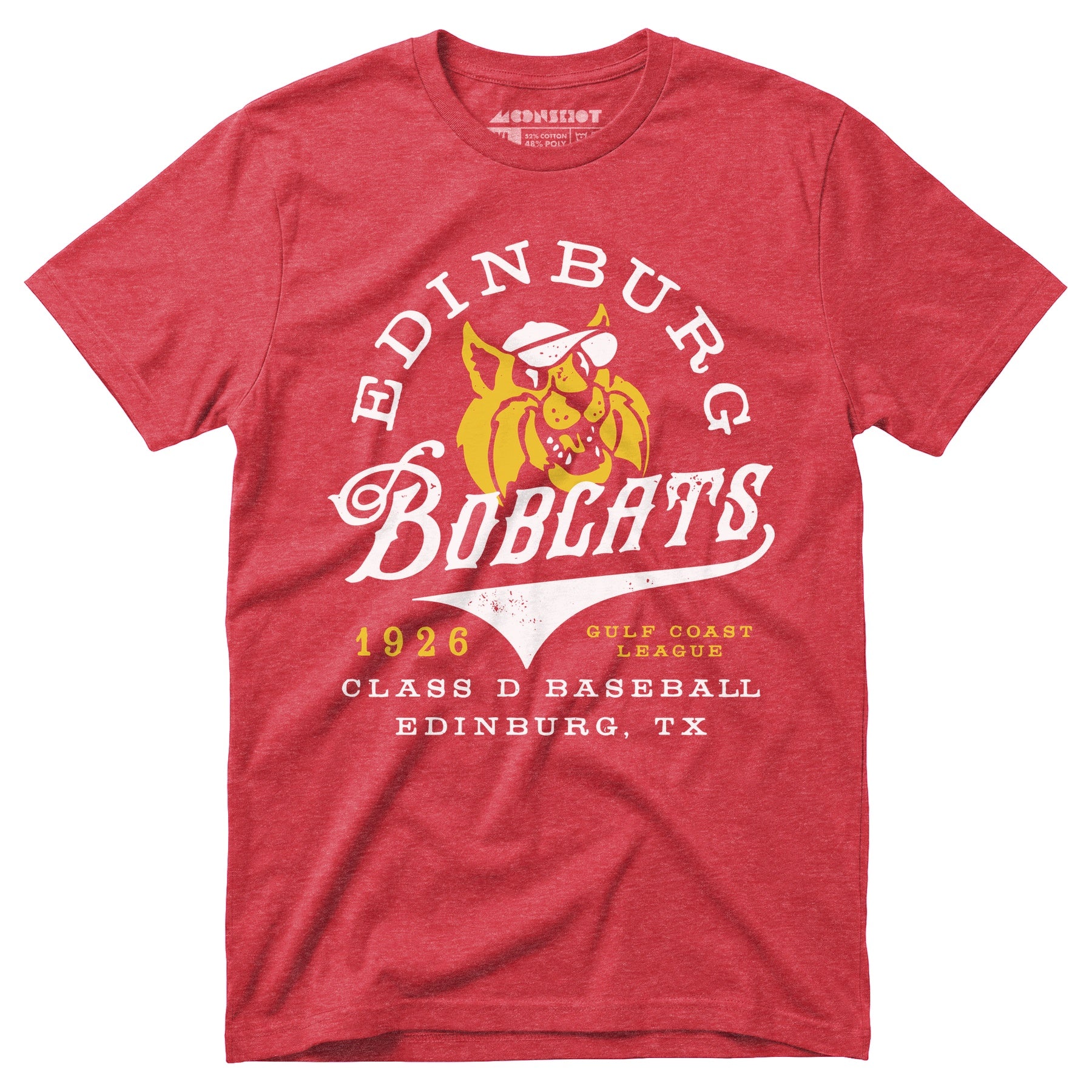 Edinburg Bobcats - Texas - Vintage Defunct Baseball Teams - Unisex T-Shirt