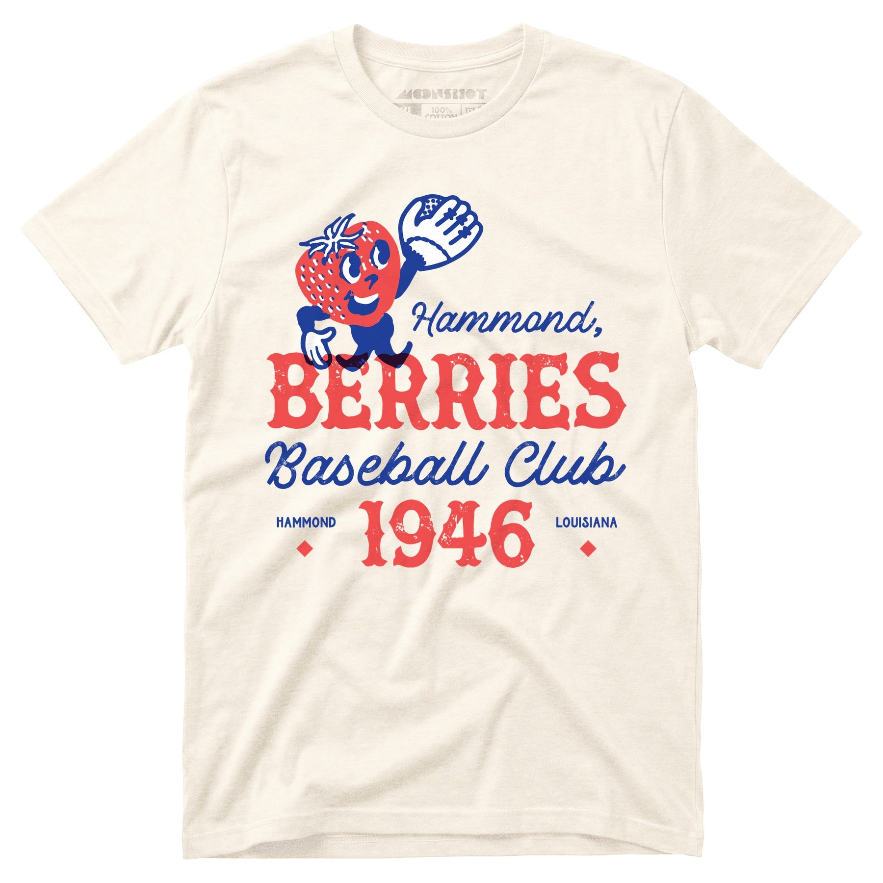 Hammond Berries - Louisiana - Vintage Defunct Baseball Teams - Unisex T-Shirt