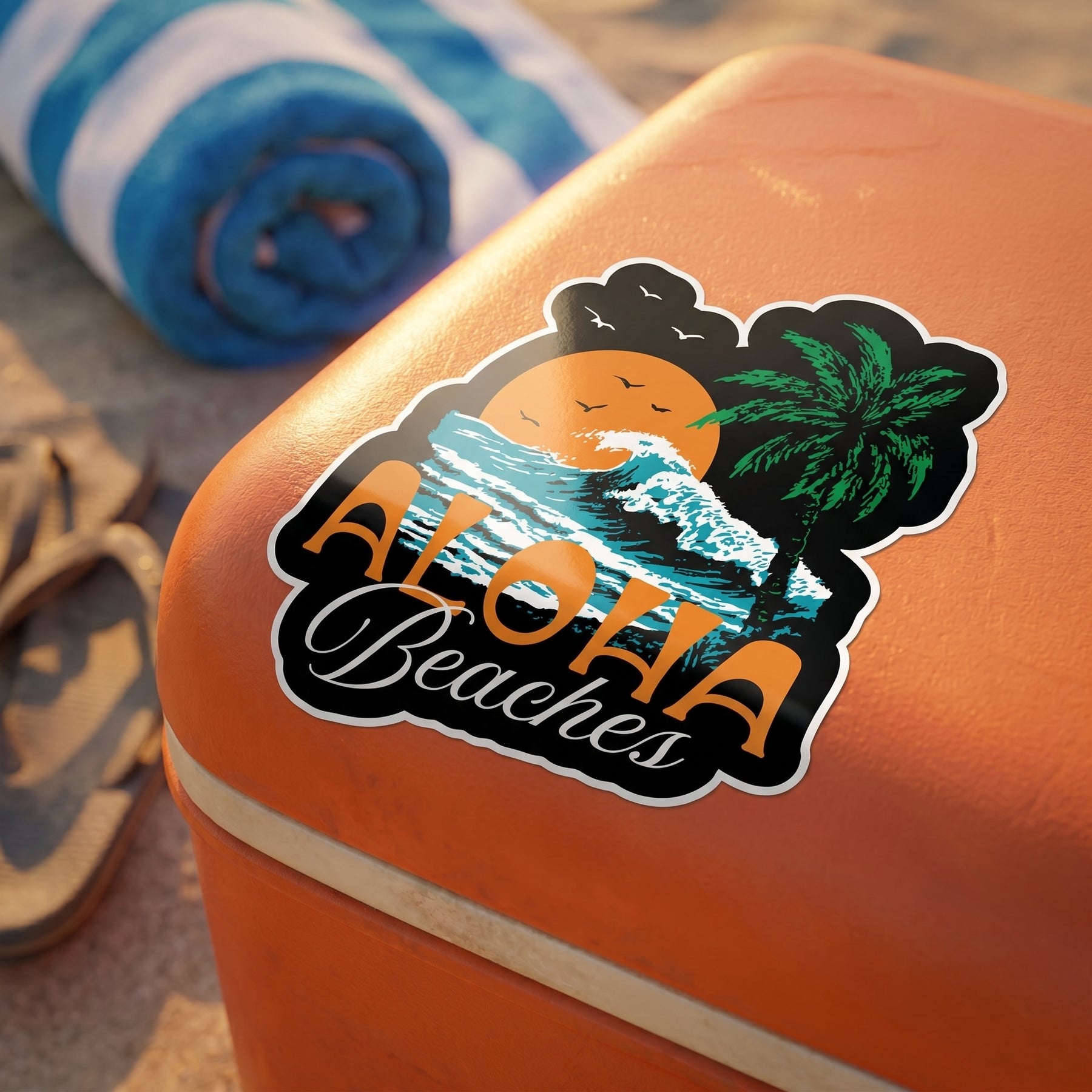 Aloha Beaches v2 - Sticker