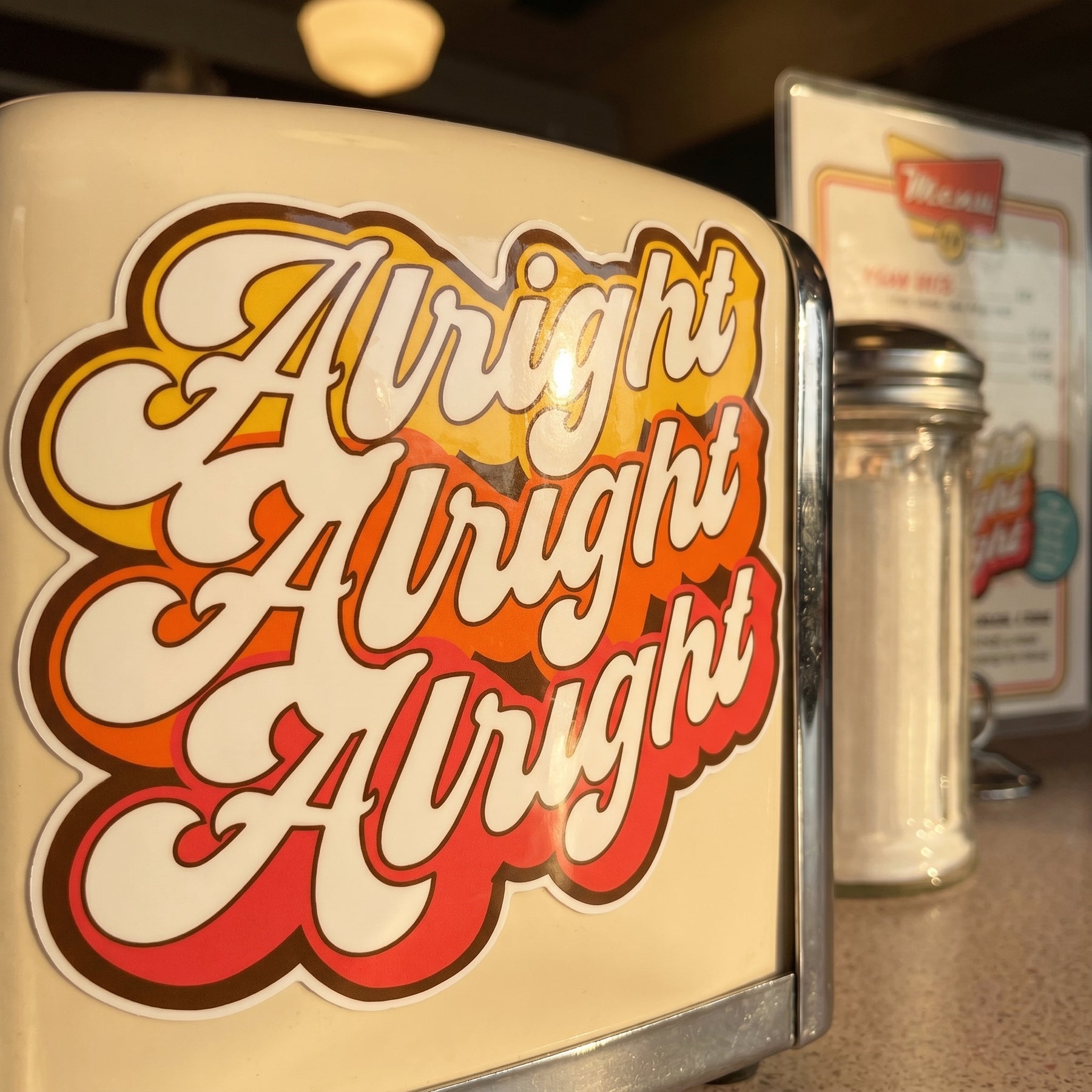 Alright Alright Alright - Sticker