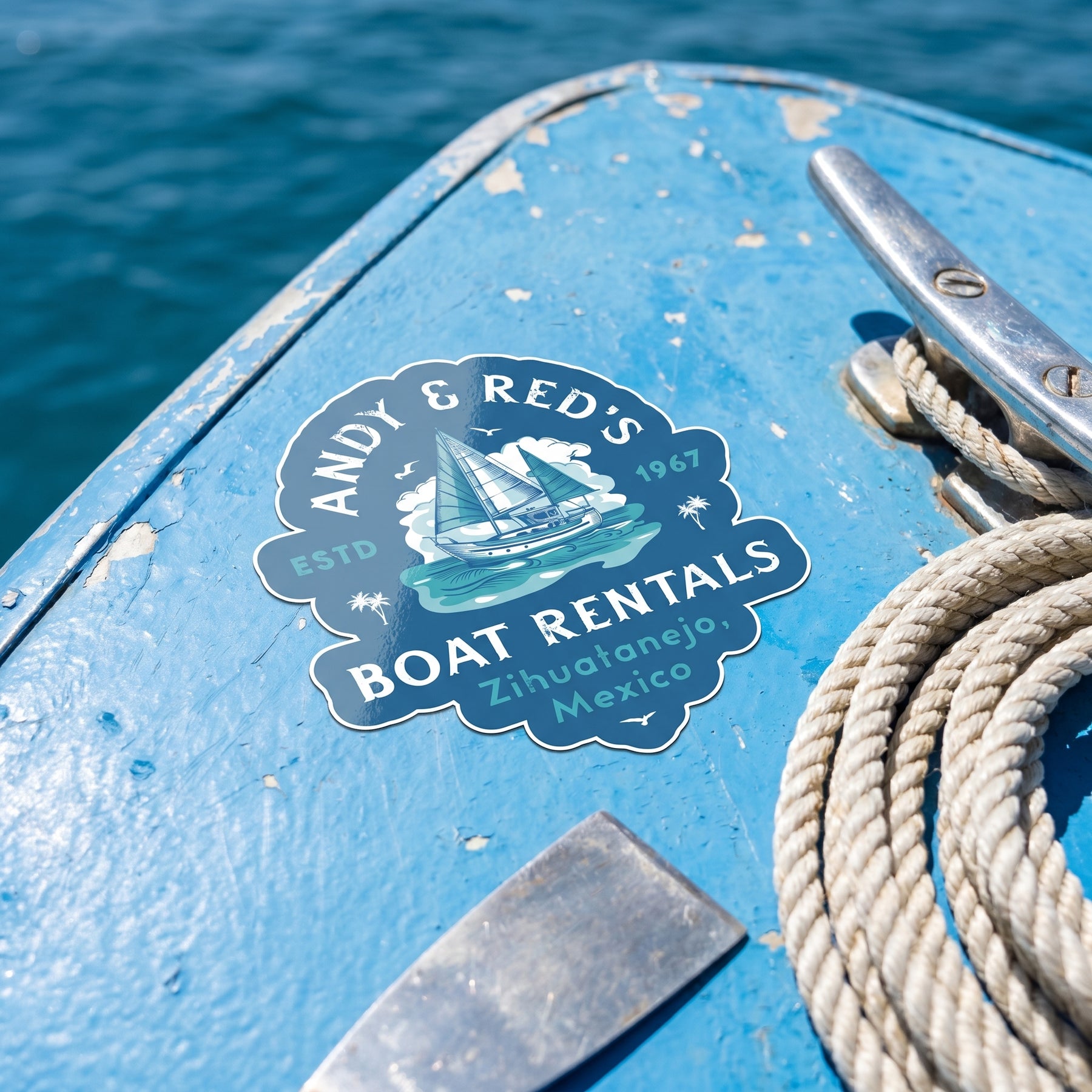 Andy & Red's Boat Rentals - Sticker