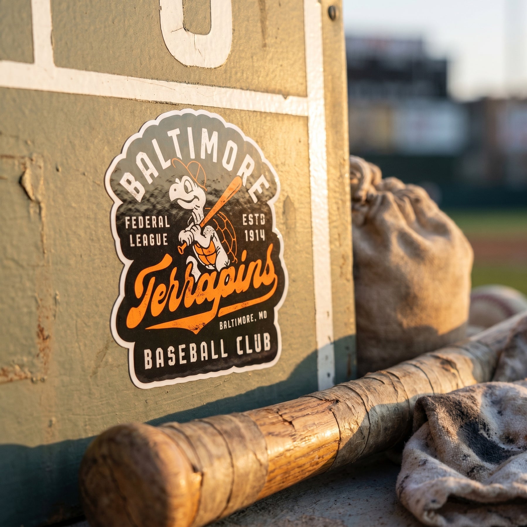 Baltimore Terrapins - Maryland - Vintage Defunct Baseball Teams