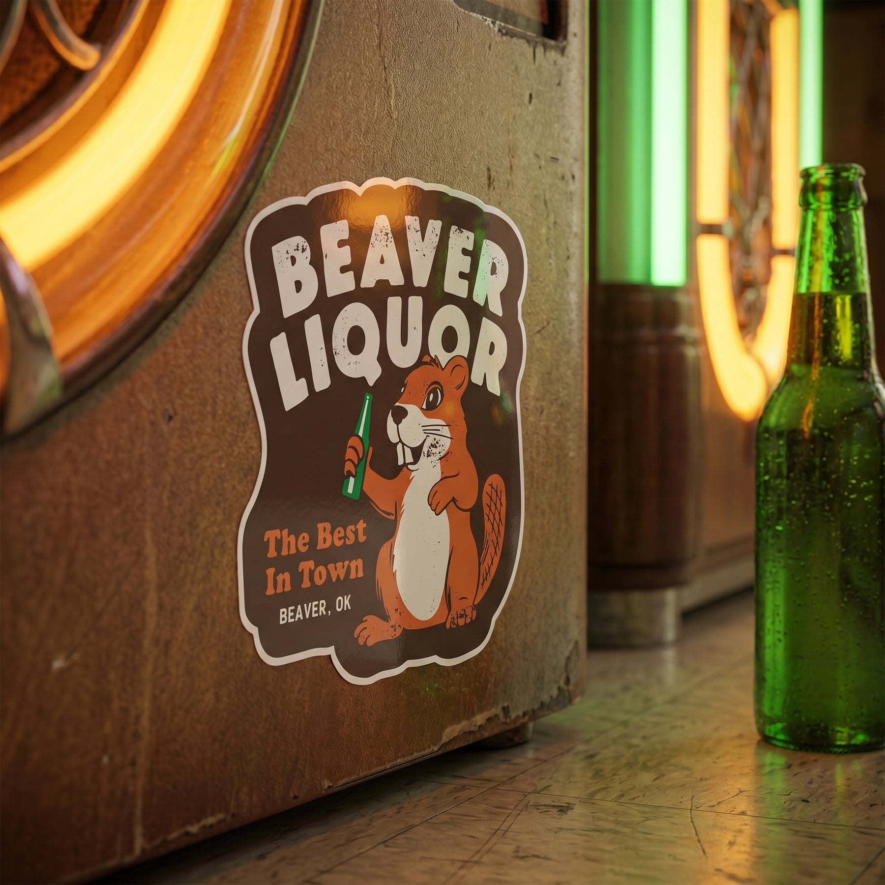 Beaver Liquor - Sticker
