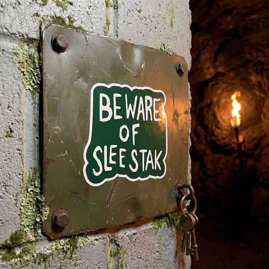Beware of Sleestak - Sticker
