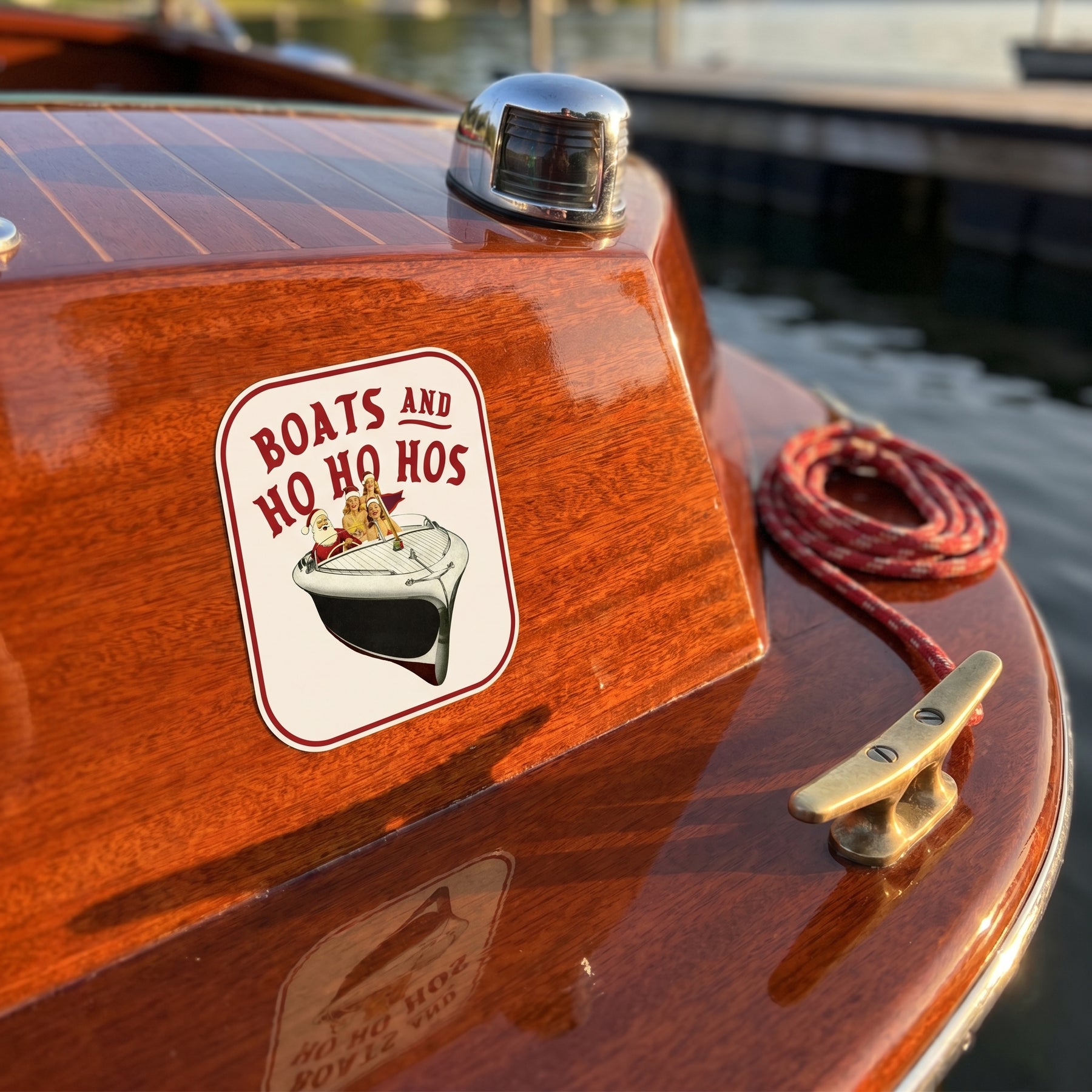 Boats and Ho Ho Hos - Sticker