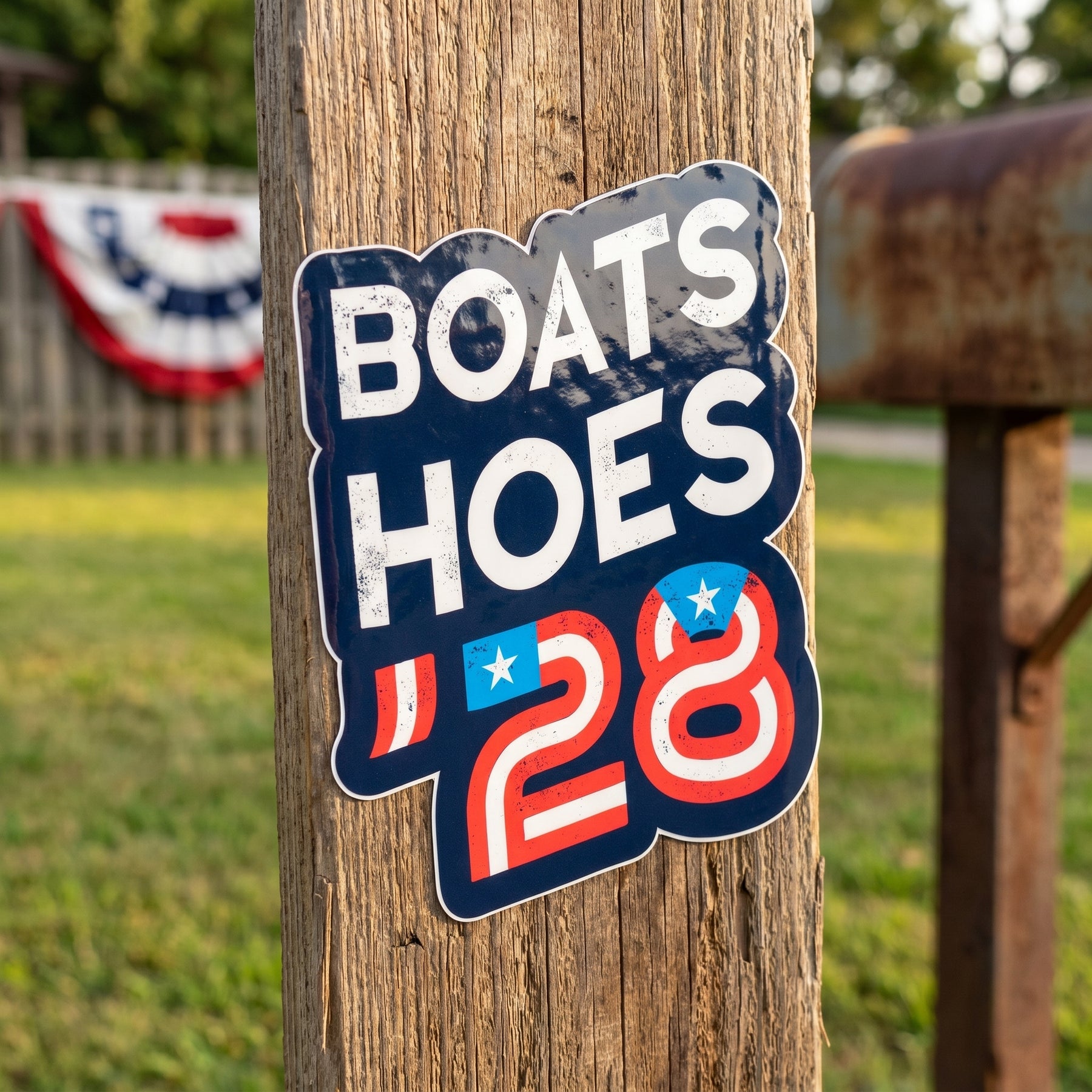 Boats & Hoes '28 - Sticker