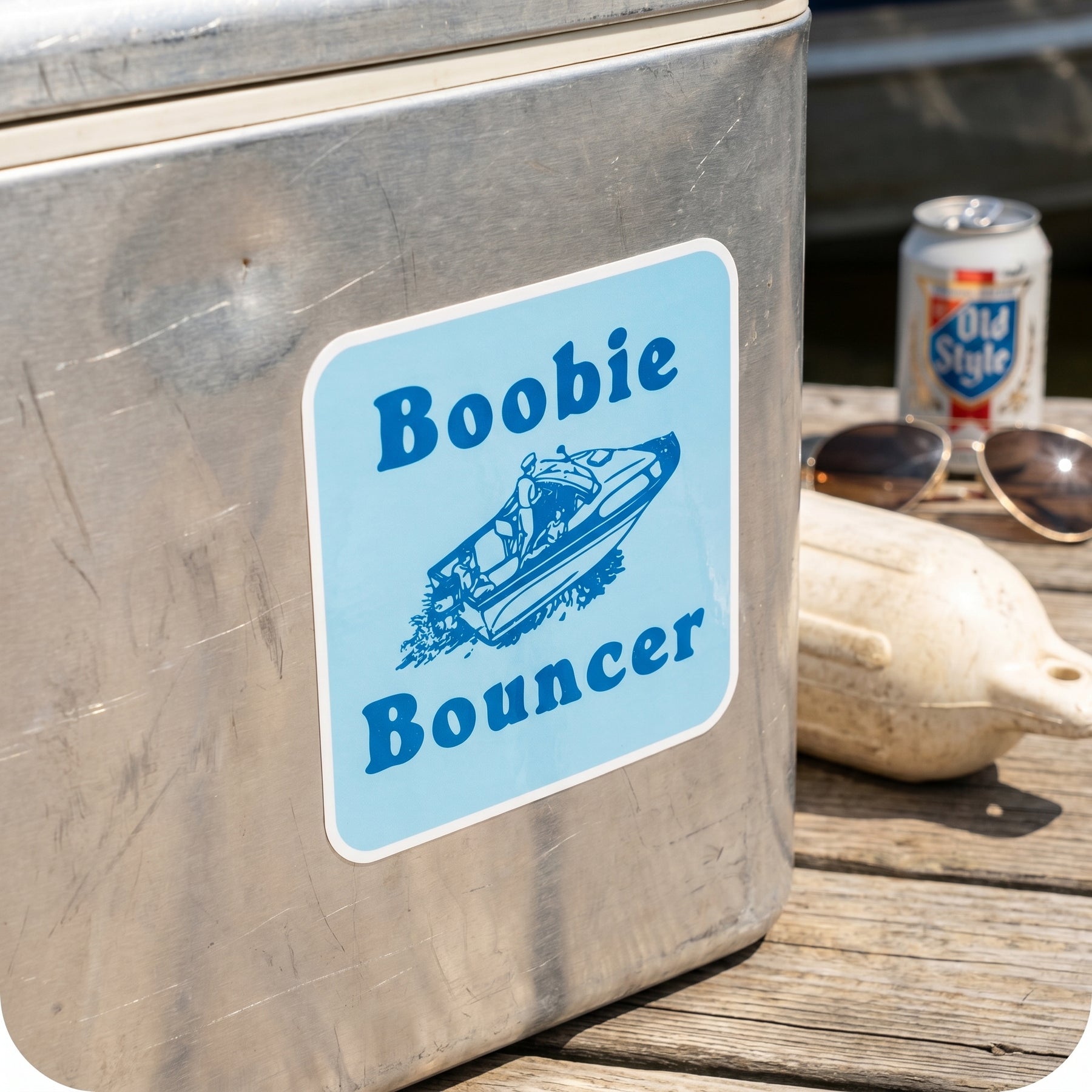 Boobie Bouncer - Sticker