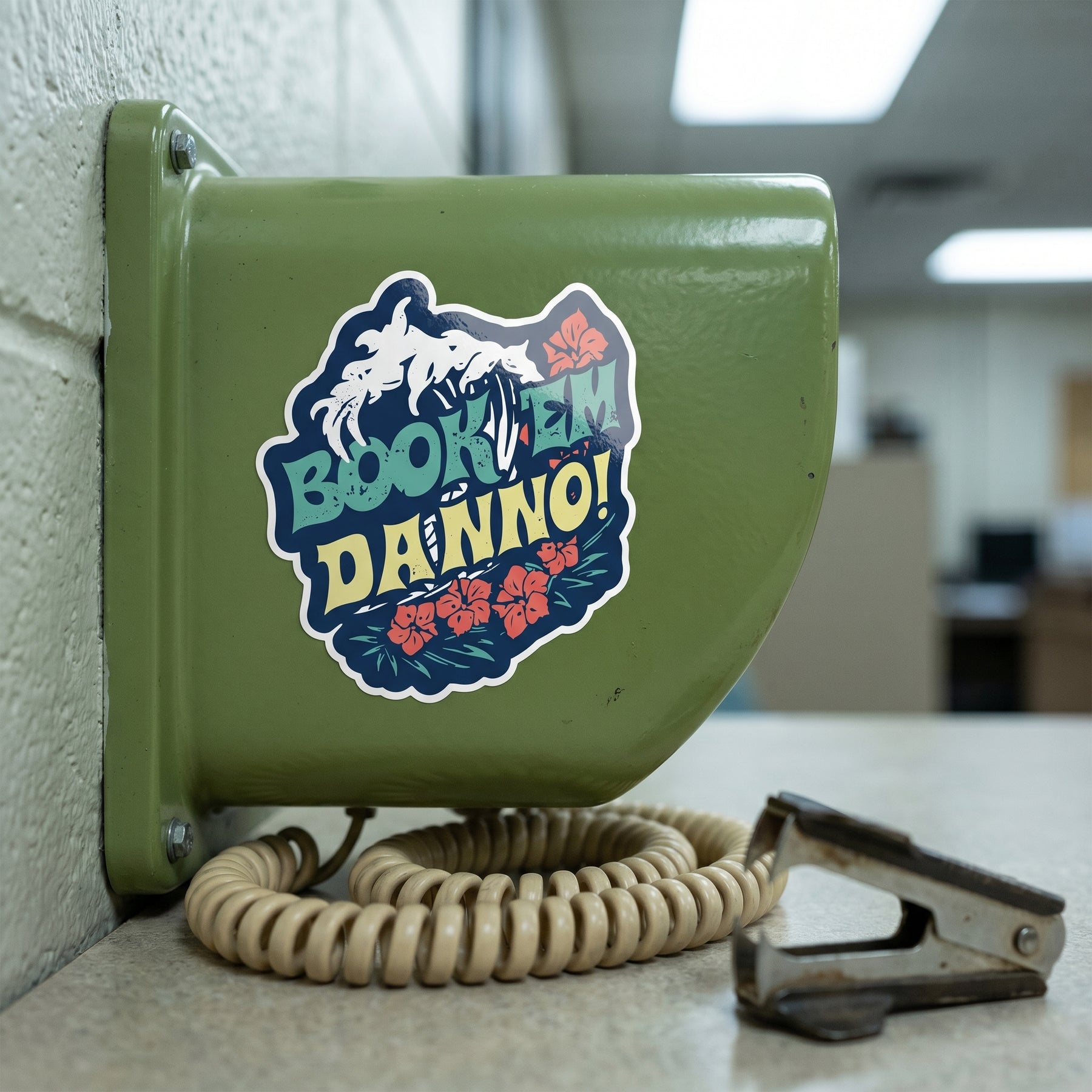 Book 'em Danno - Sticker