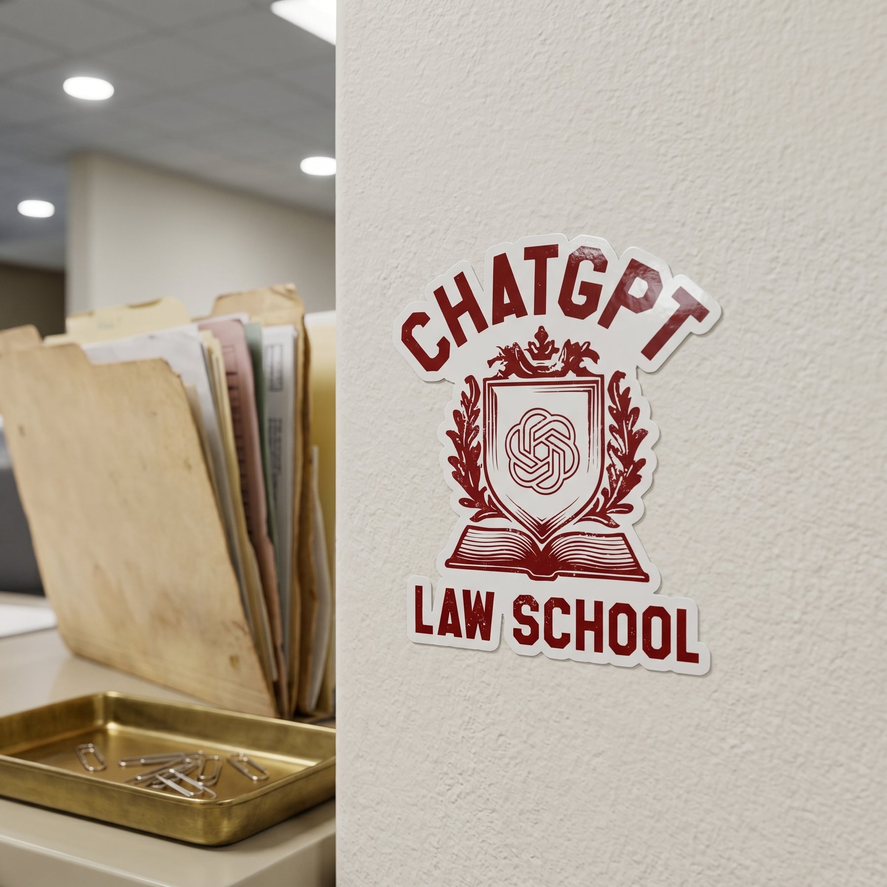 ChatGPT Law School - Sticker