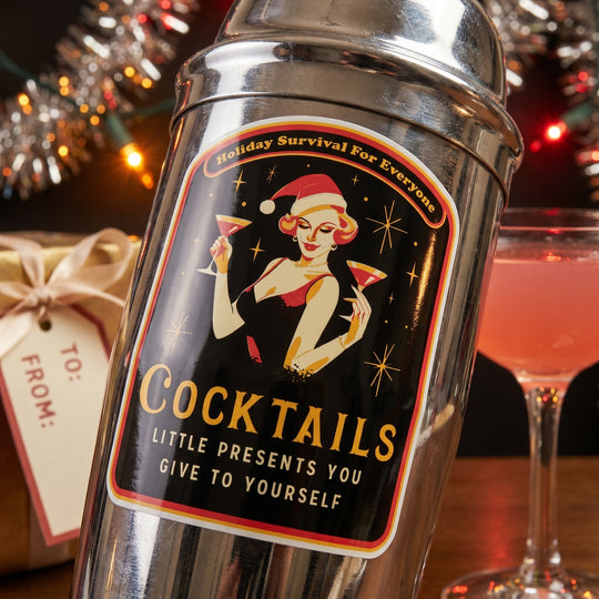 Christmas Cocktails - Sticker