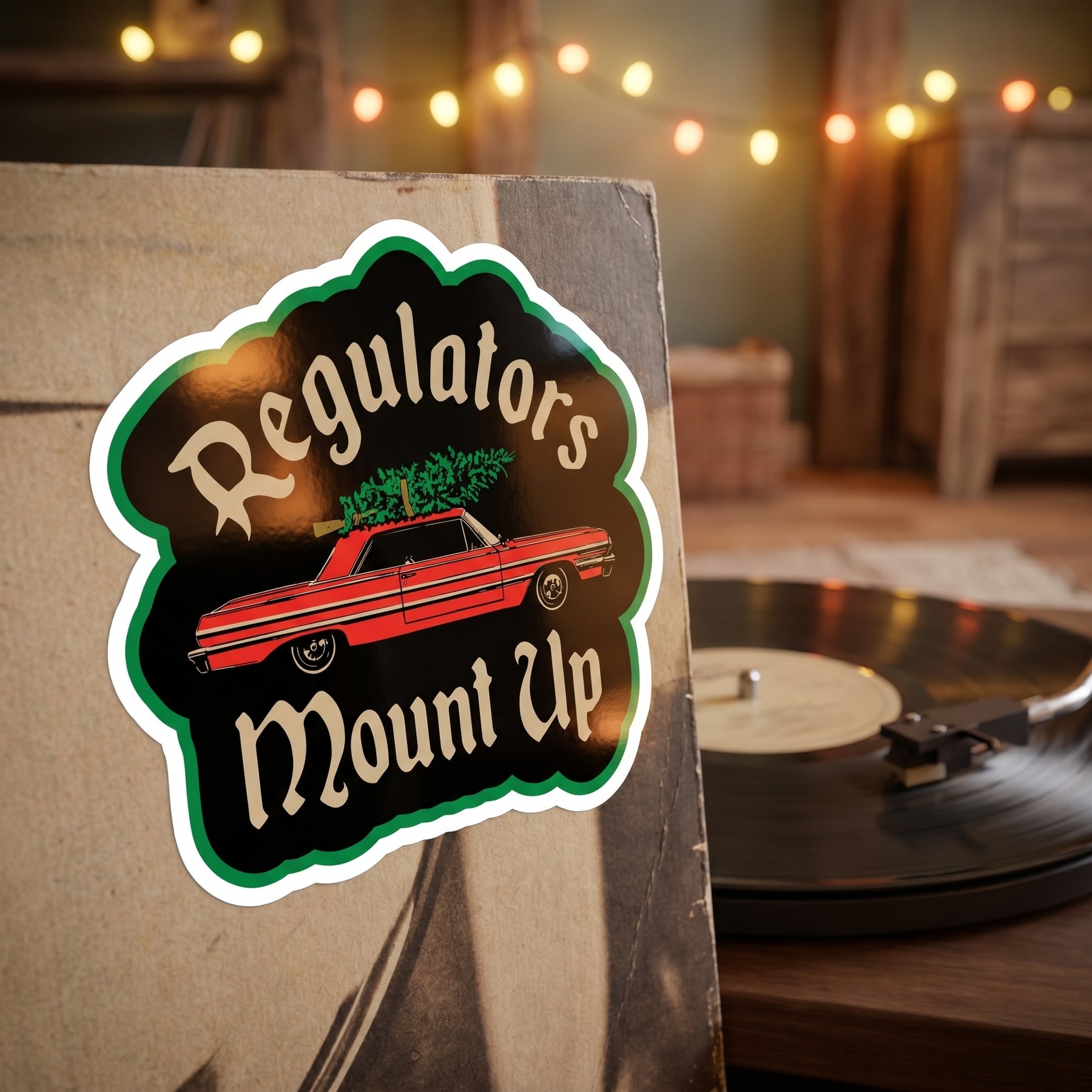 Christmas Regulators Mount Up - Sticker