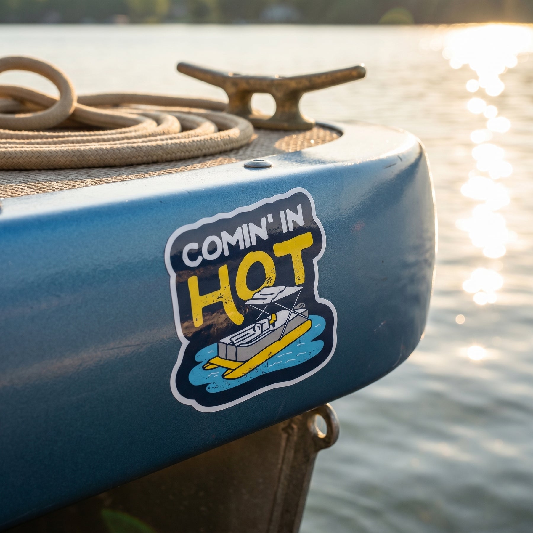 Comin' in Hot - Sticker