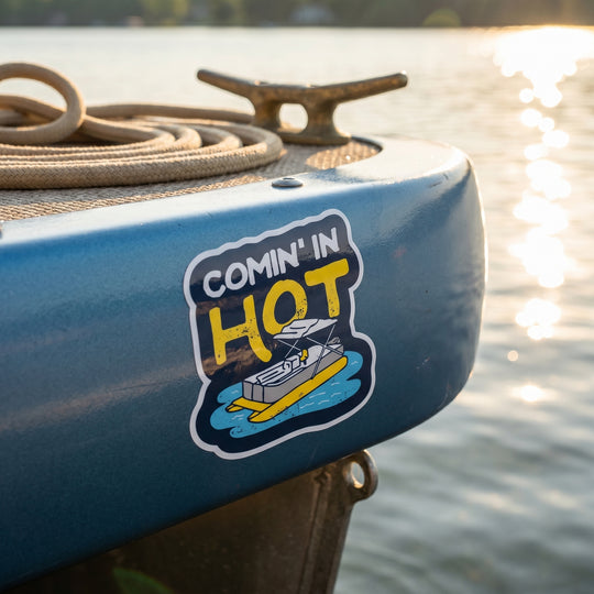 Comin' in Hot - Sticker