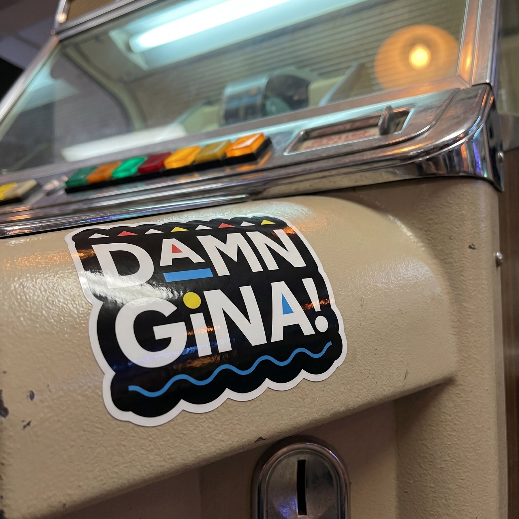 Damn Gina! - Sticker