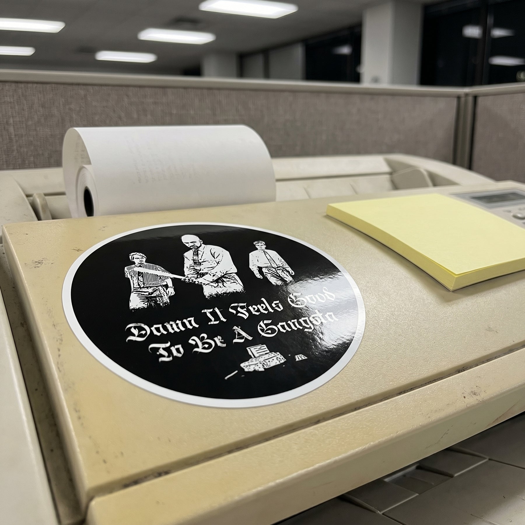 Damn it Feels Good to Be a Gangsta - Sticker