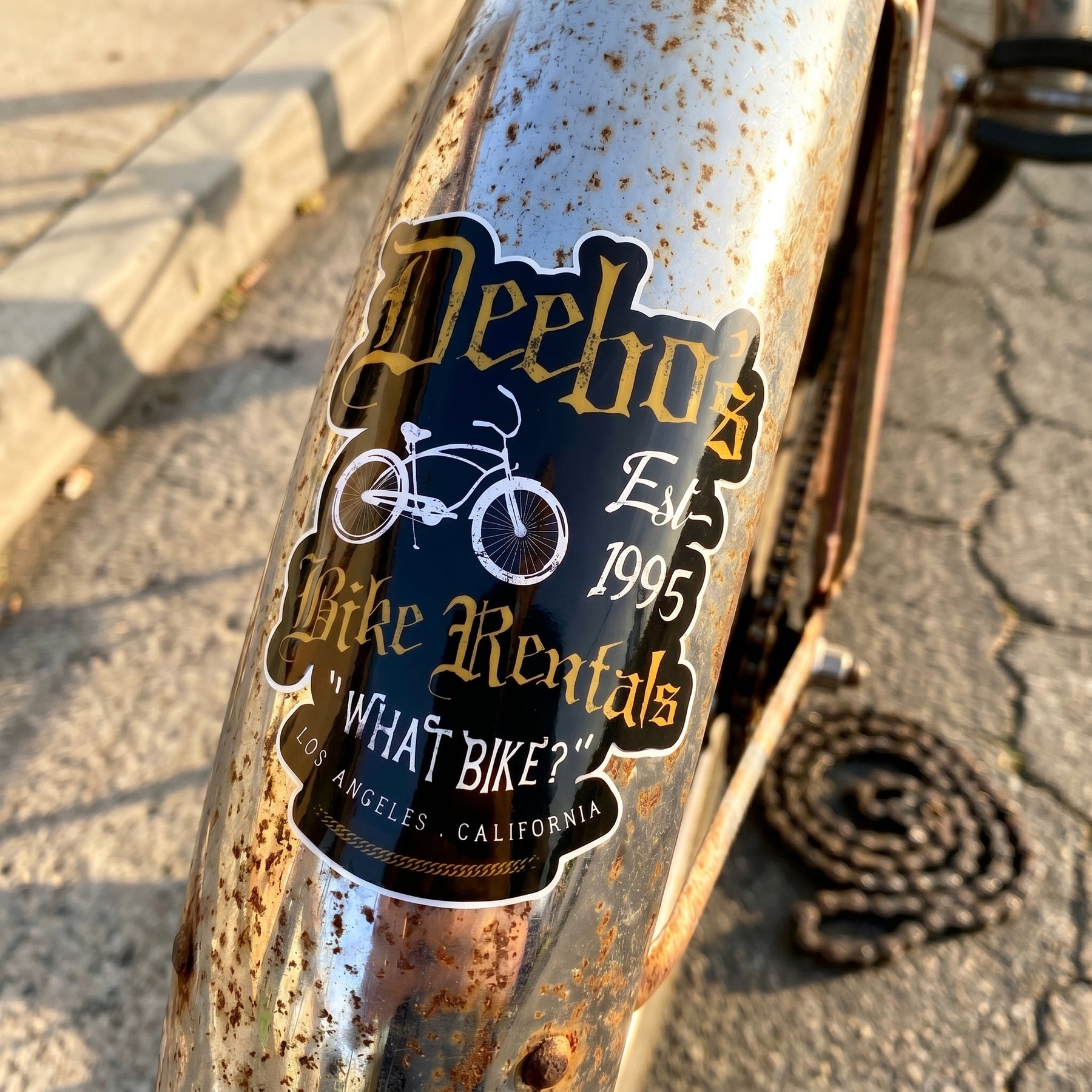 Deebo's Bike Rentals - Sticker