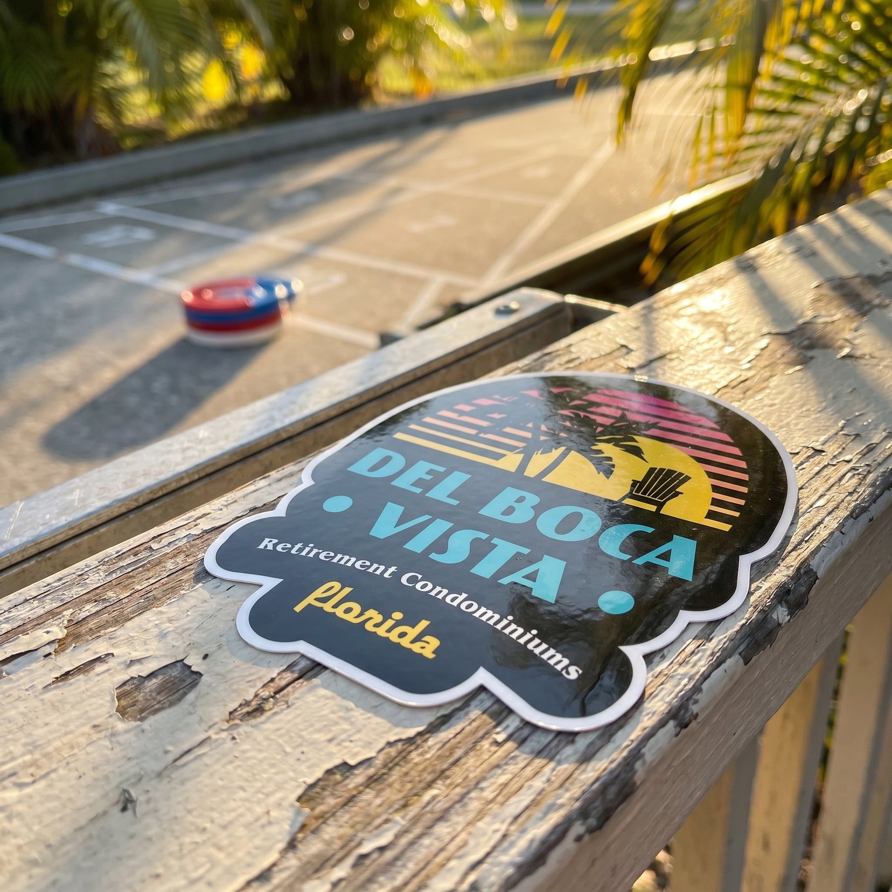Del Boca Vista Retirement Condominiums - Sticker