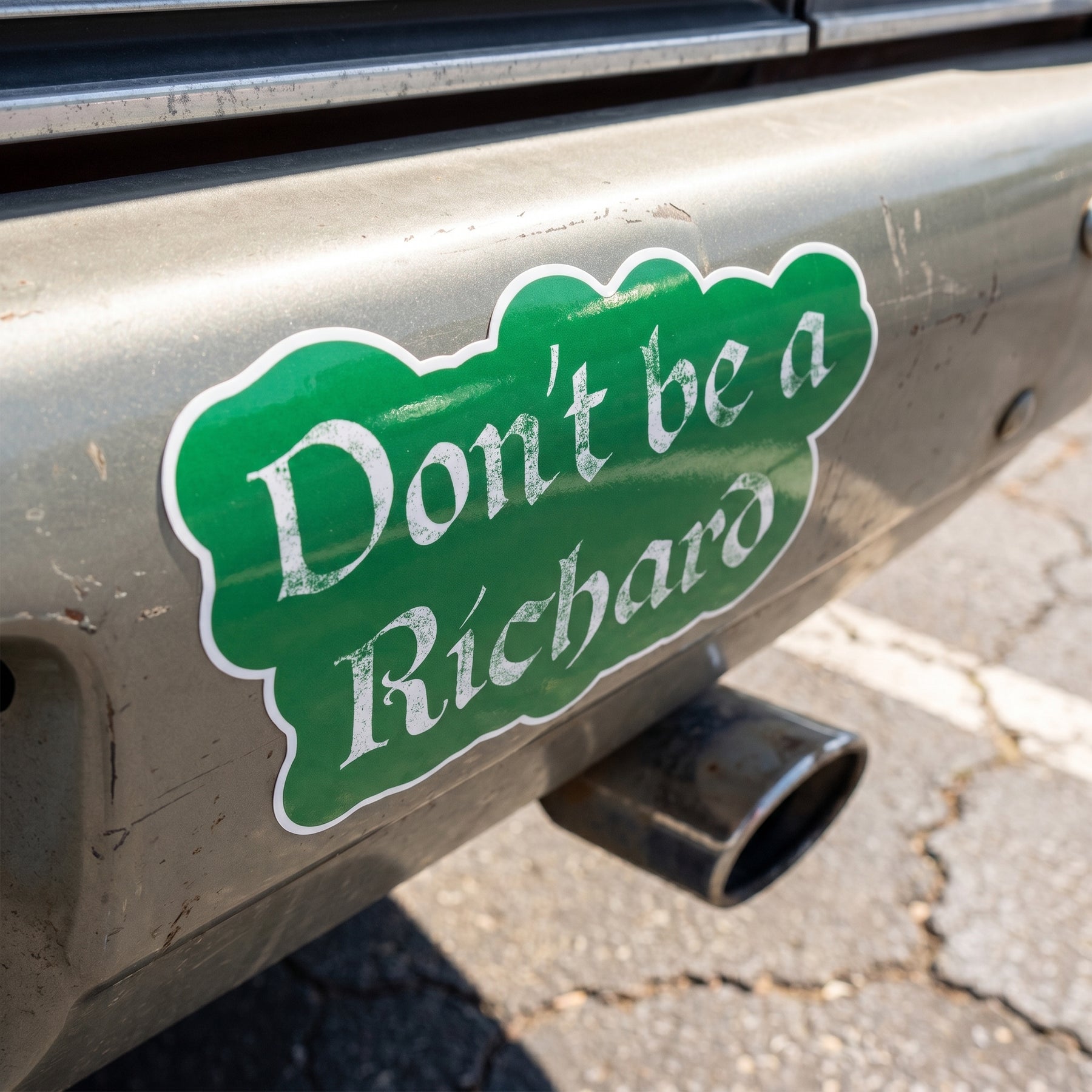 Don't Be a Richard - Sticker