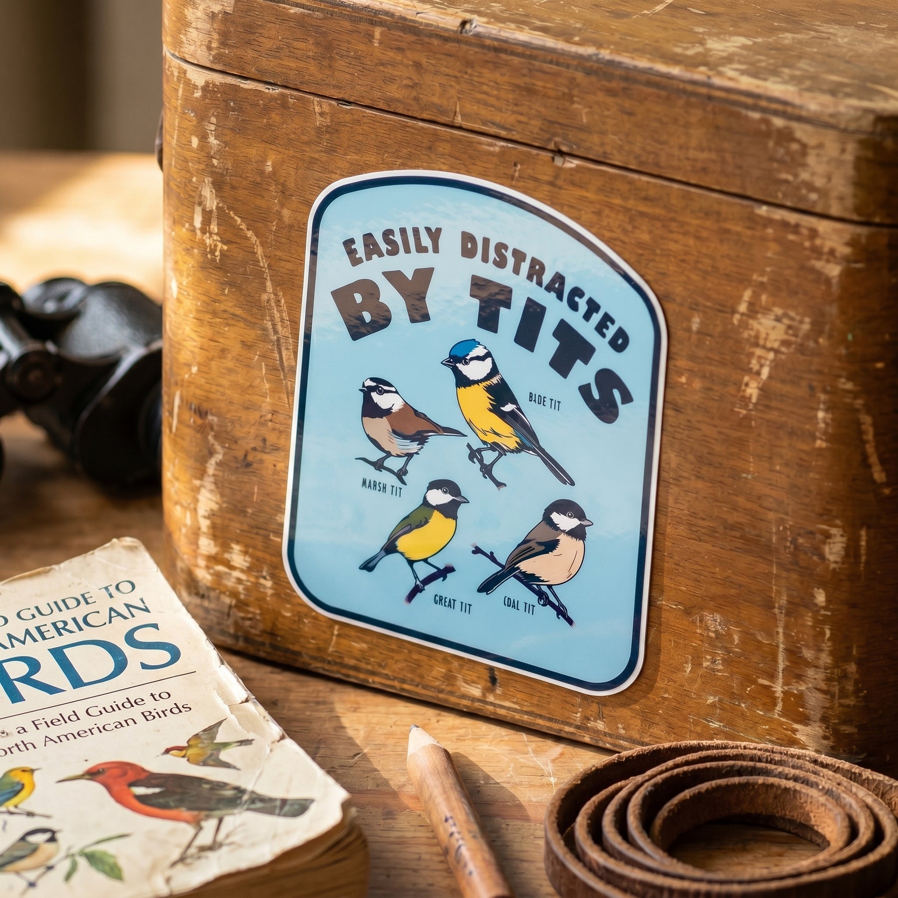 Easily Distracted Birds - Sticker