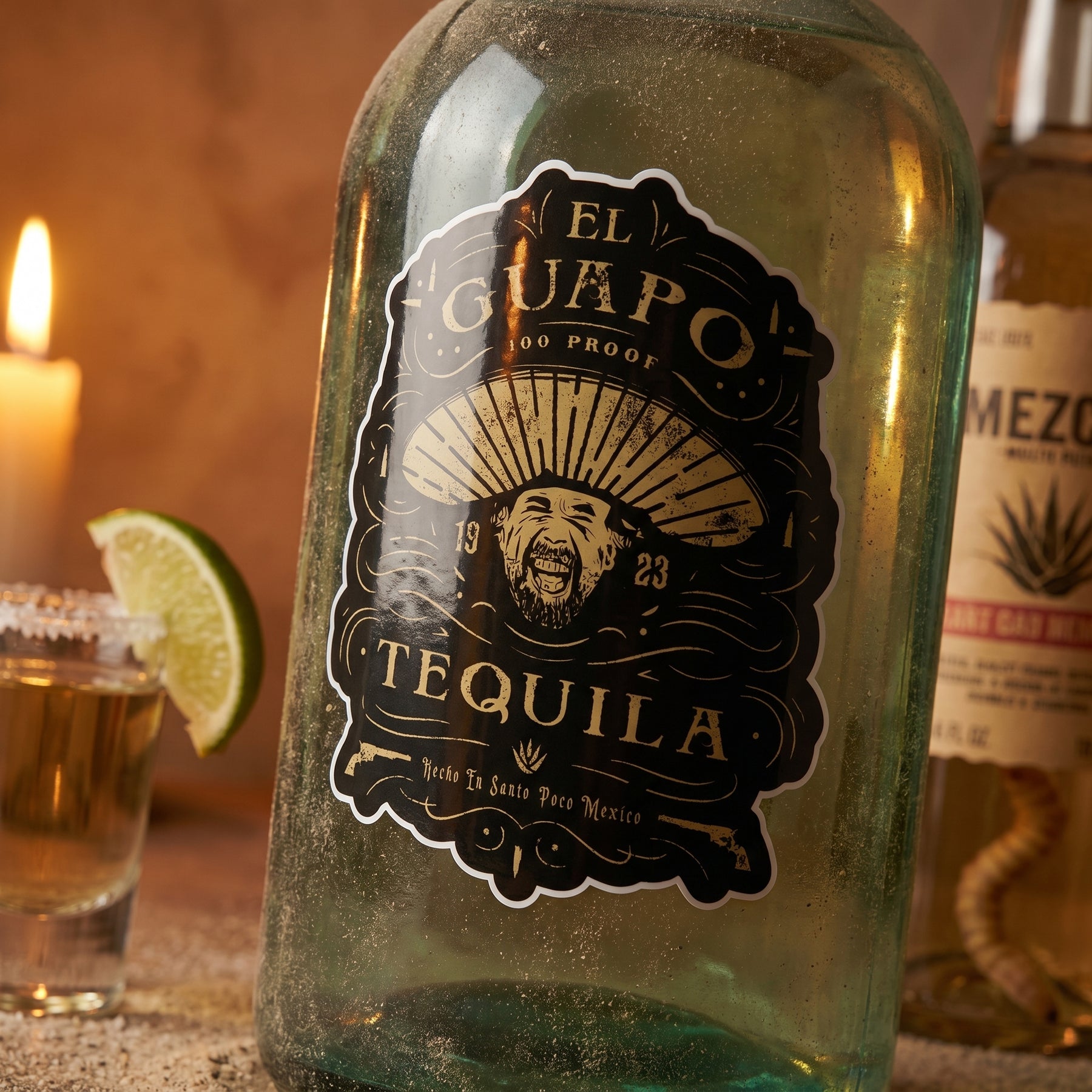 El Guapo Tequila - Sticker