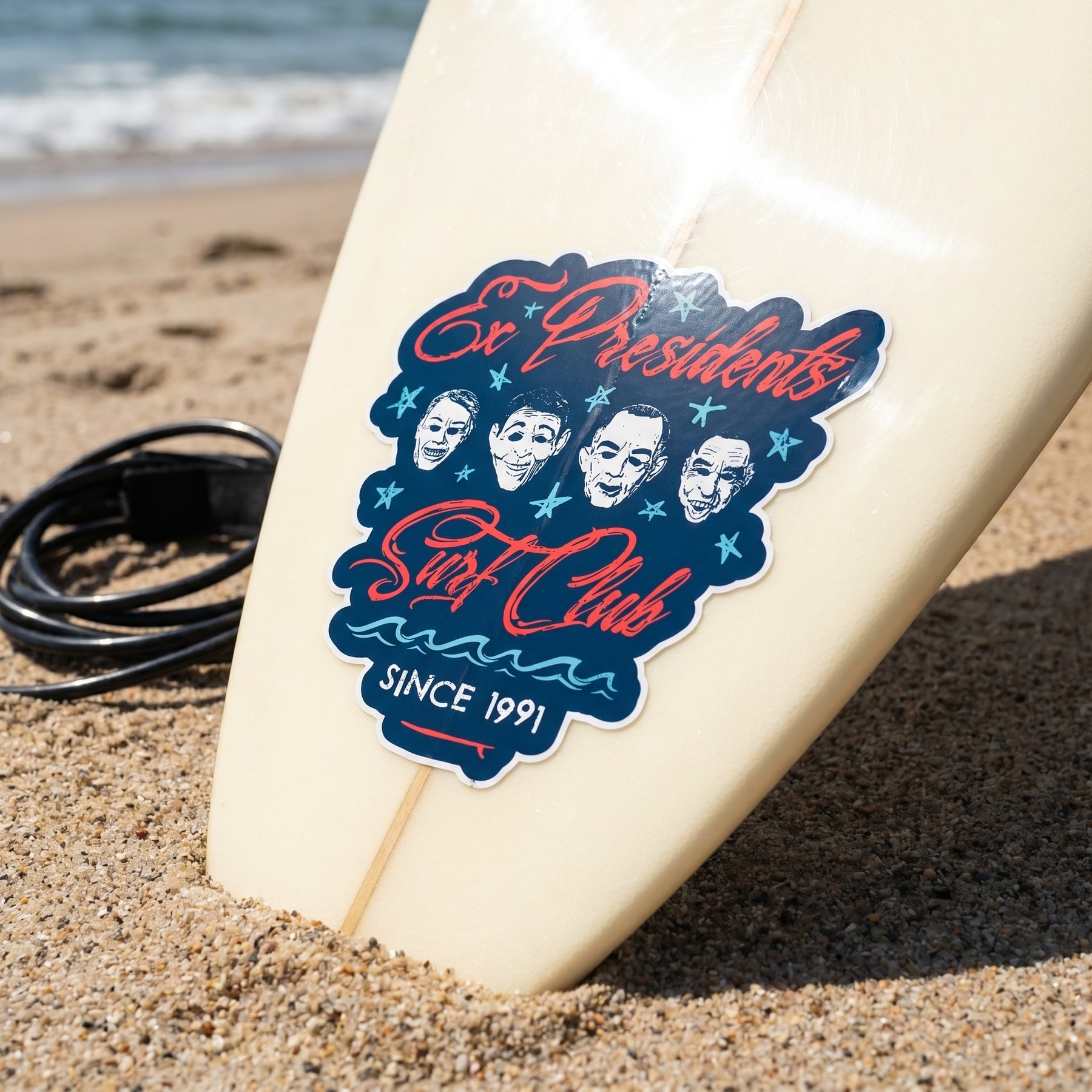 Ex Presidents Surf Club - Sticker
