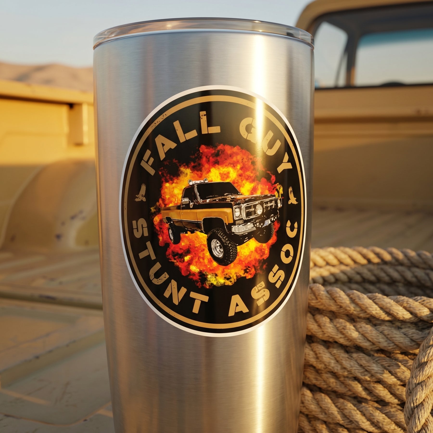 Fall Guy Stunt Association - Sticker