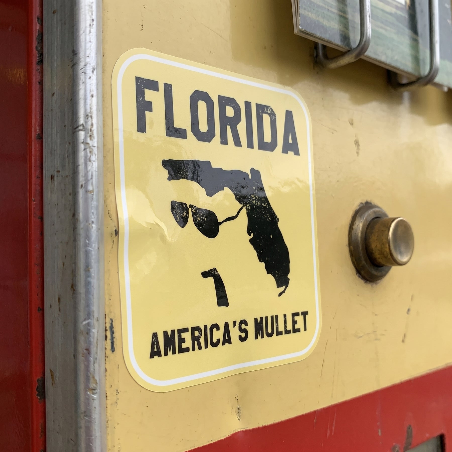 Florida America's Mullet - Sticker