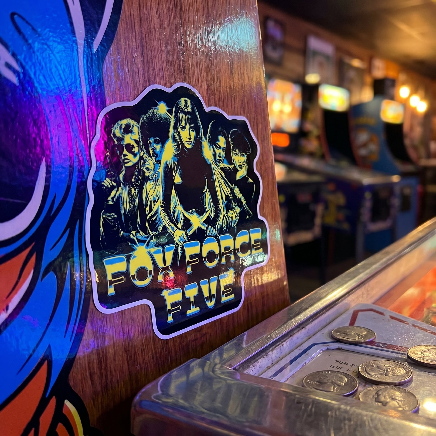 Fox Force Five - Sticker