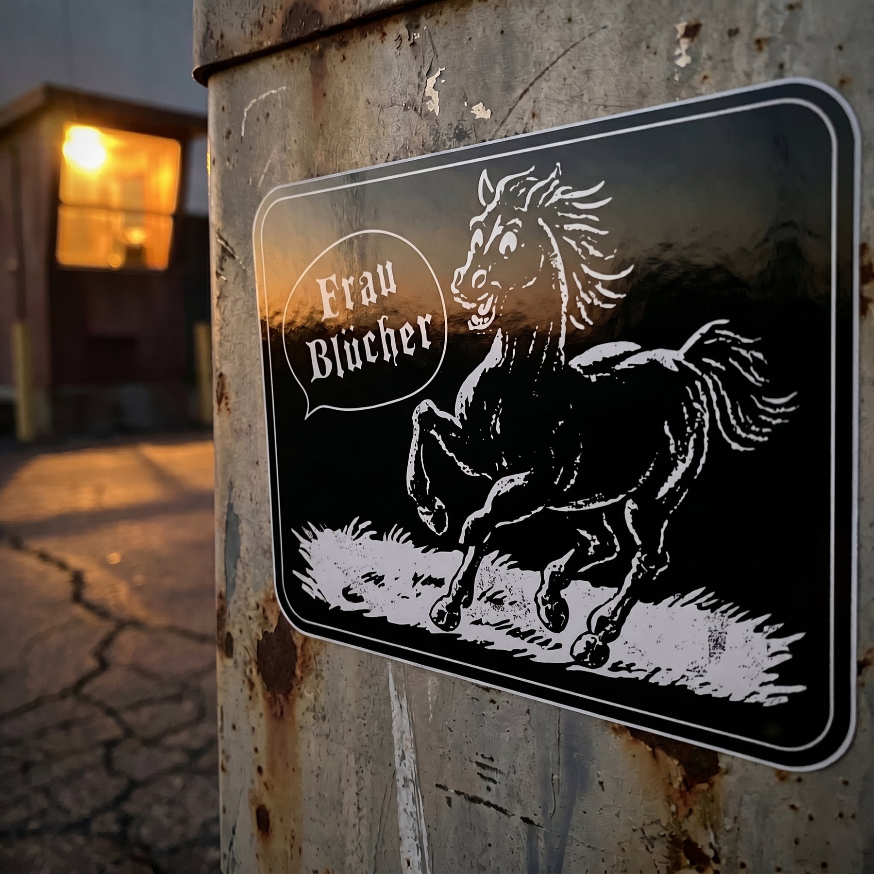 Frau Blucher - Sticker