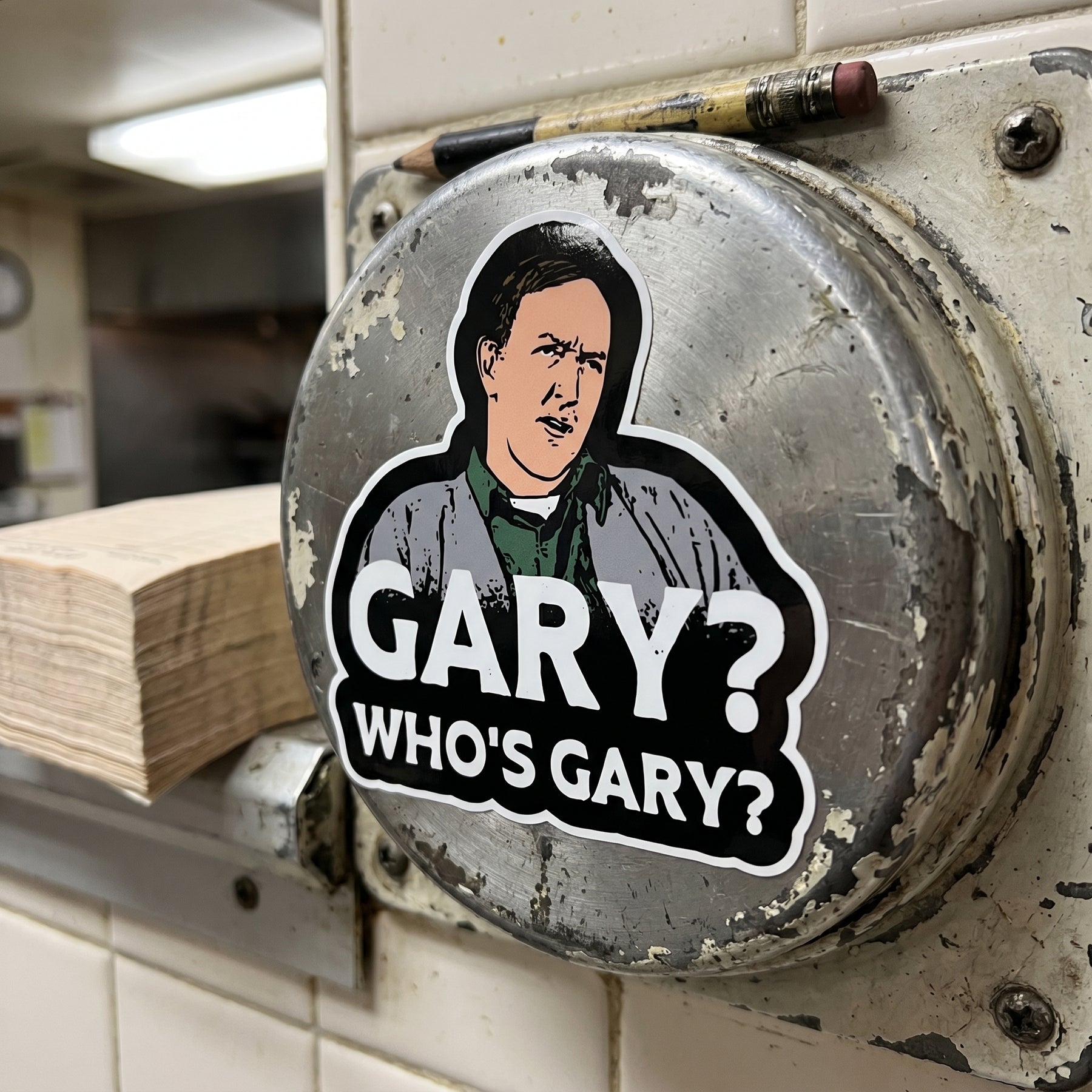 Gary Who's Gary - Sticker