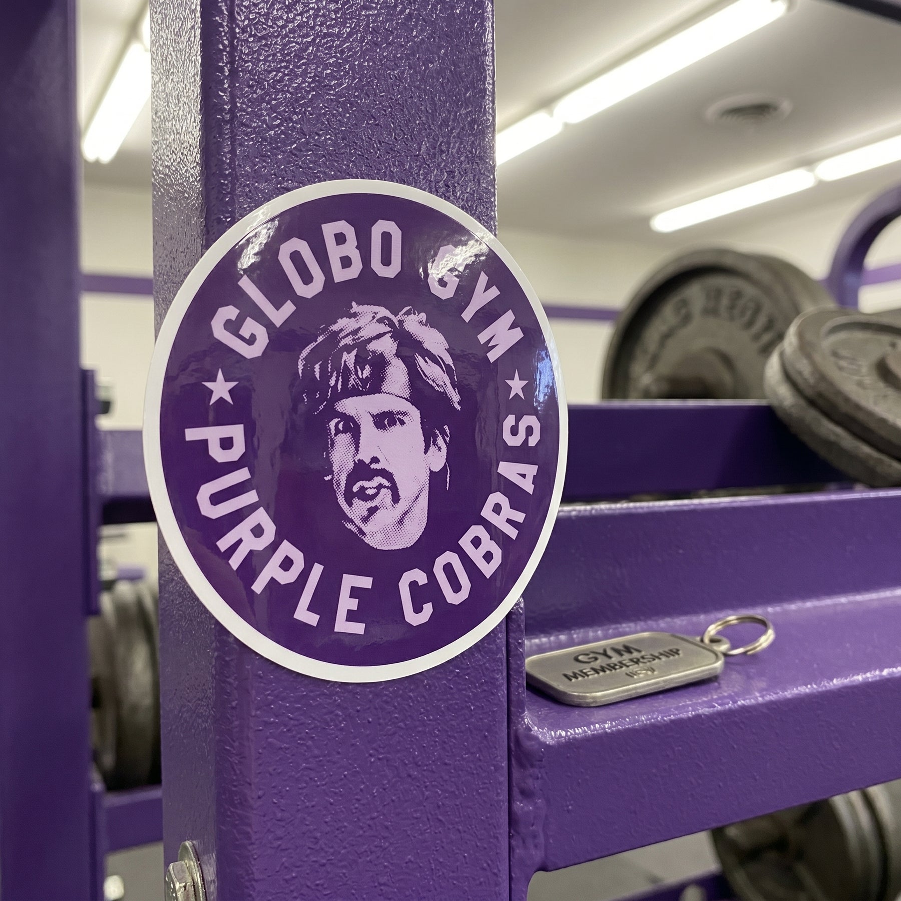 Globo Gym Purple Cobras - Sticker
