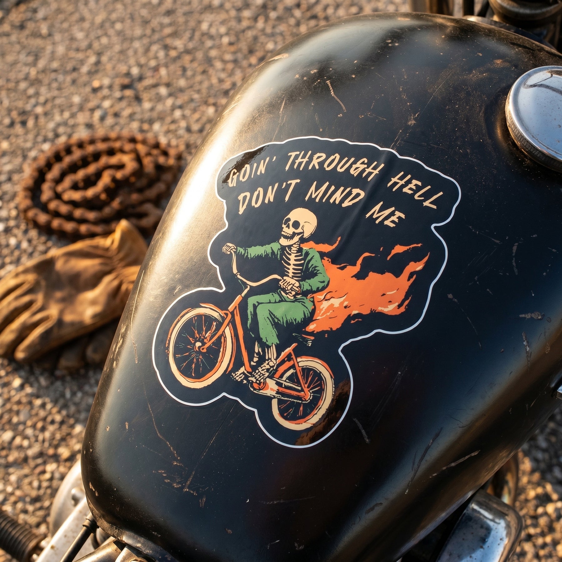 Goin' Through Hell - Sticker