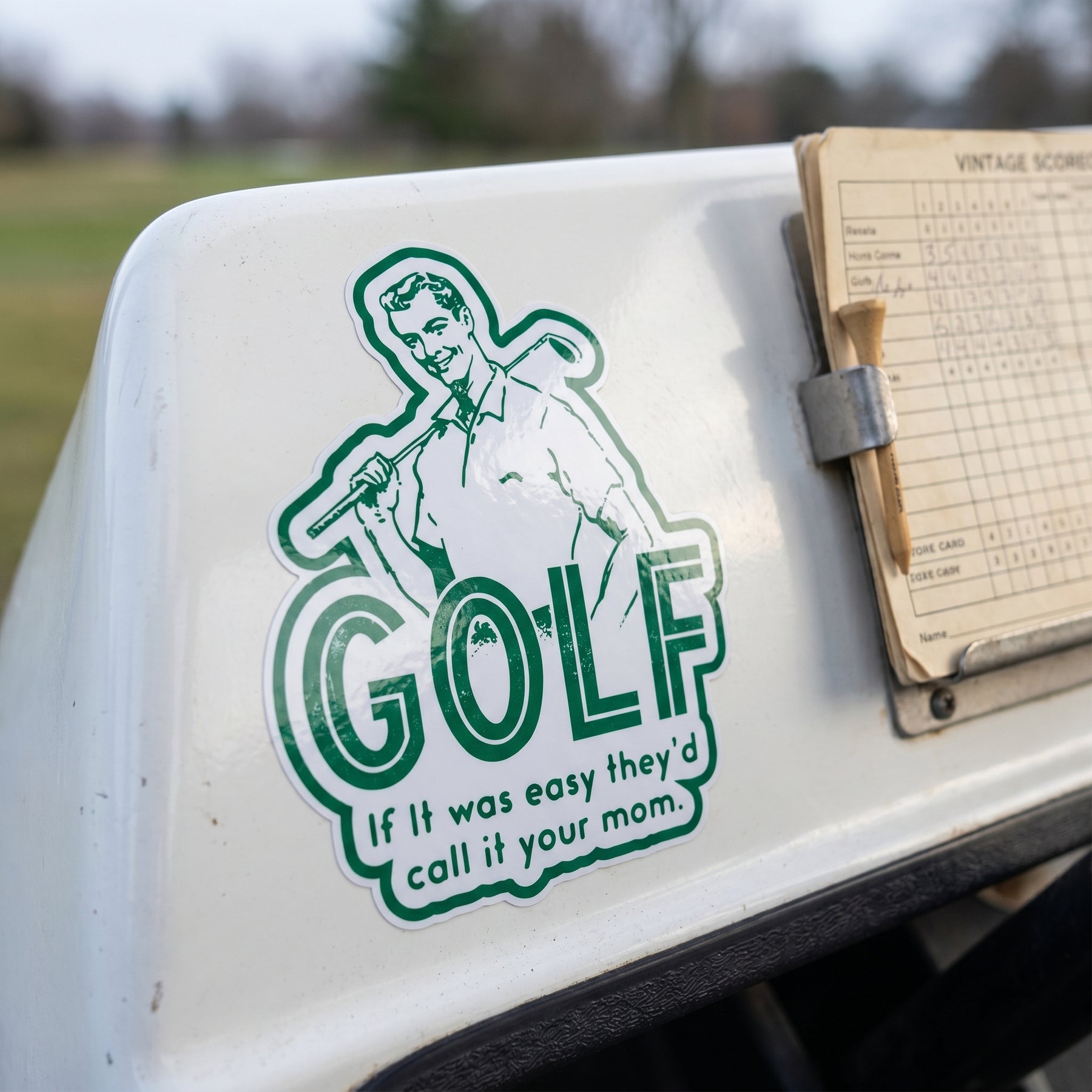 Golf If It Was Easy - Sticker