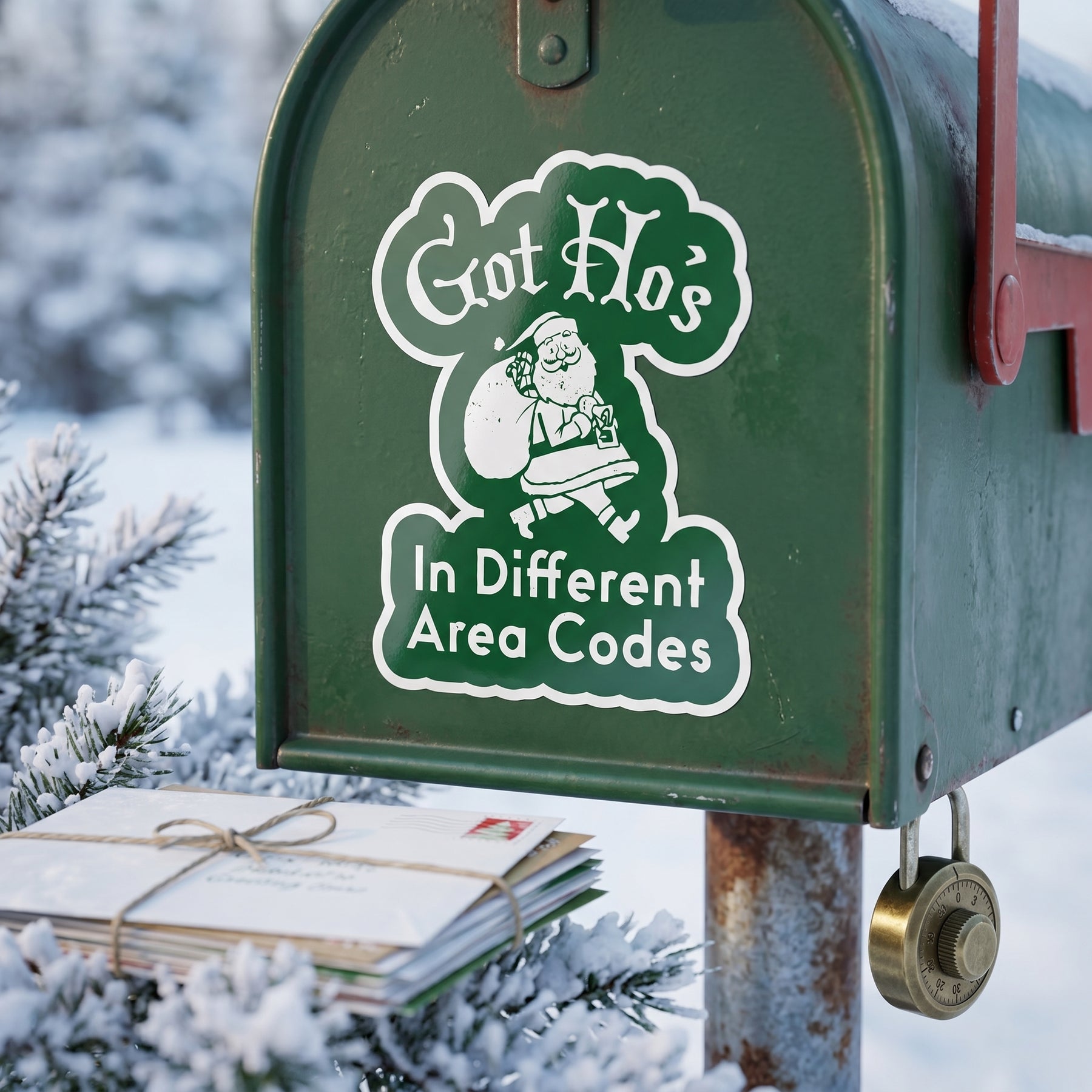 Got Ho's in Different Area Codes - Sticker