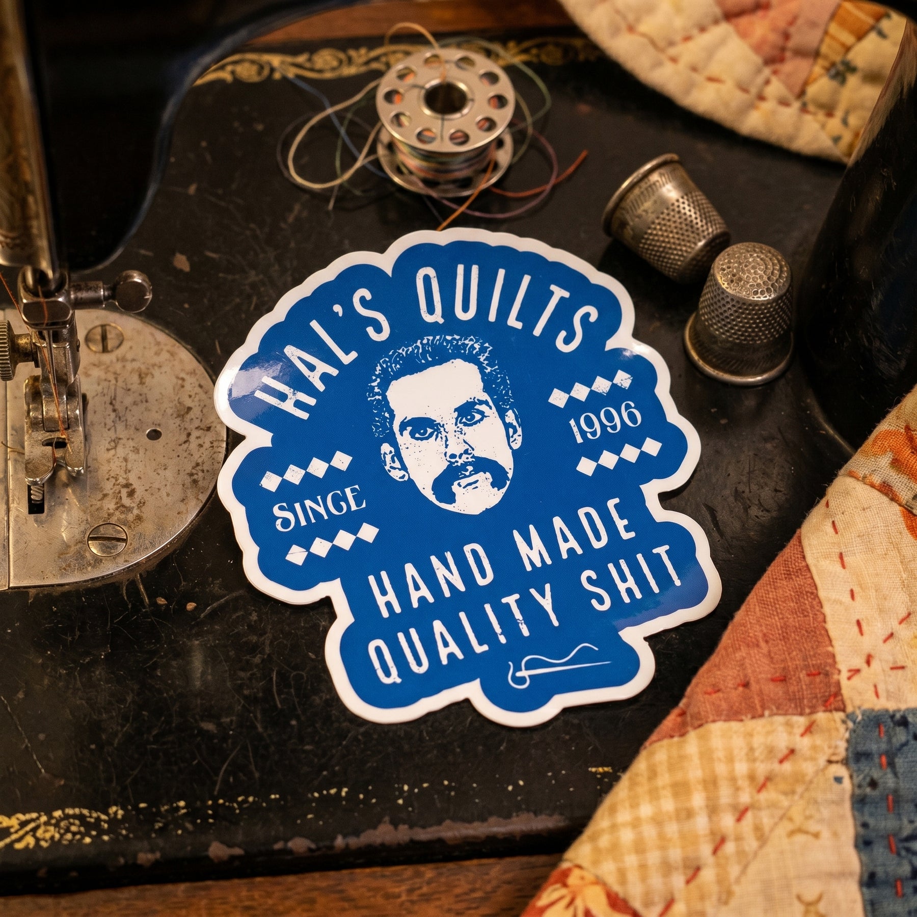 Hal's Quilts - Sticker