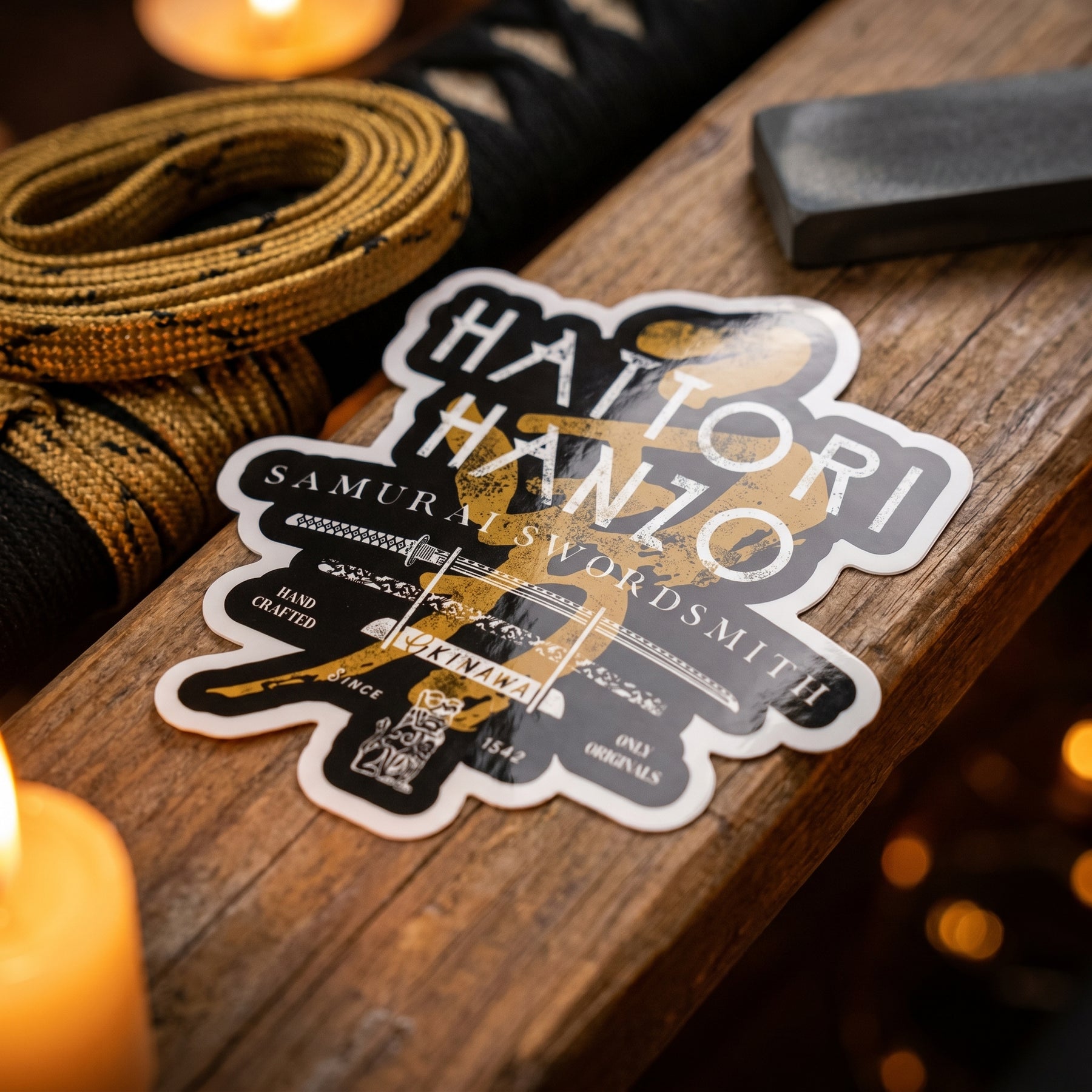 Hattori Hanzo Samurai Swordsmith - Sticker