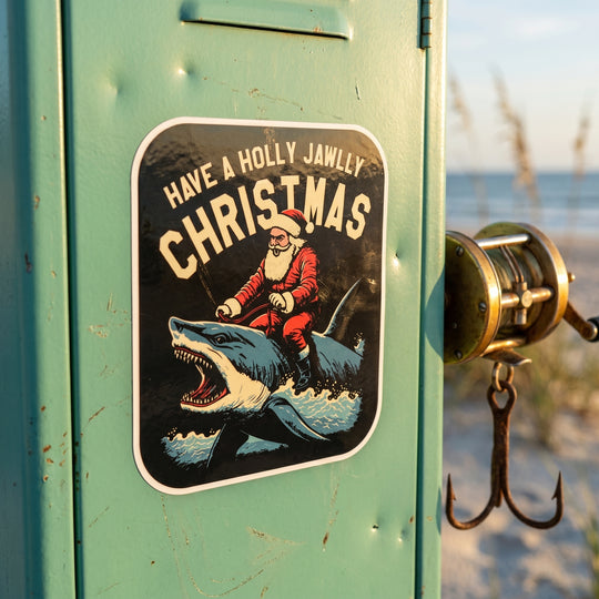 Have a Holly Jawlly Christmas - Sticker