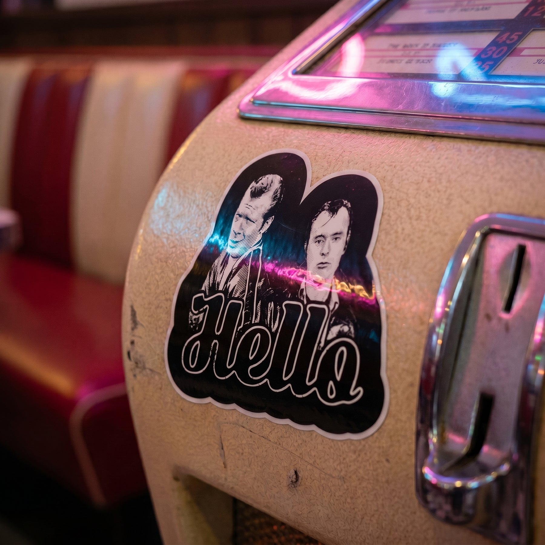Hello Lenny and Squiggy - Sticker