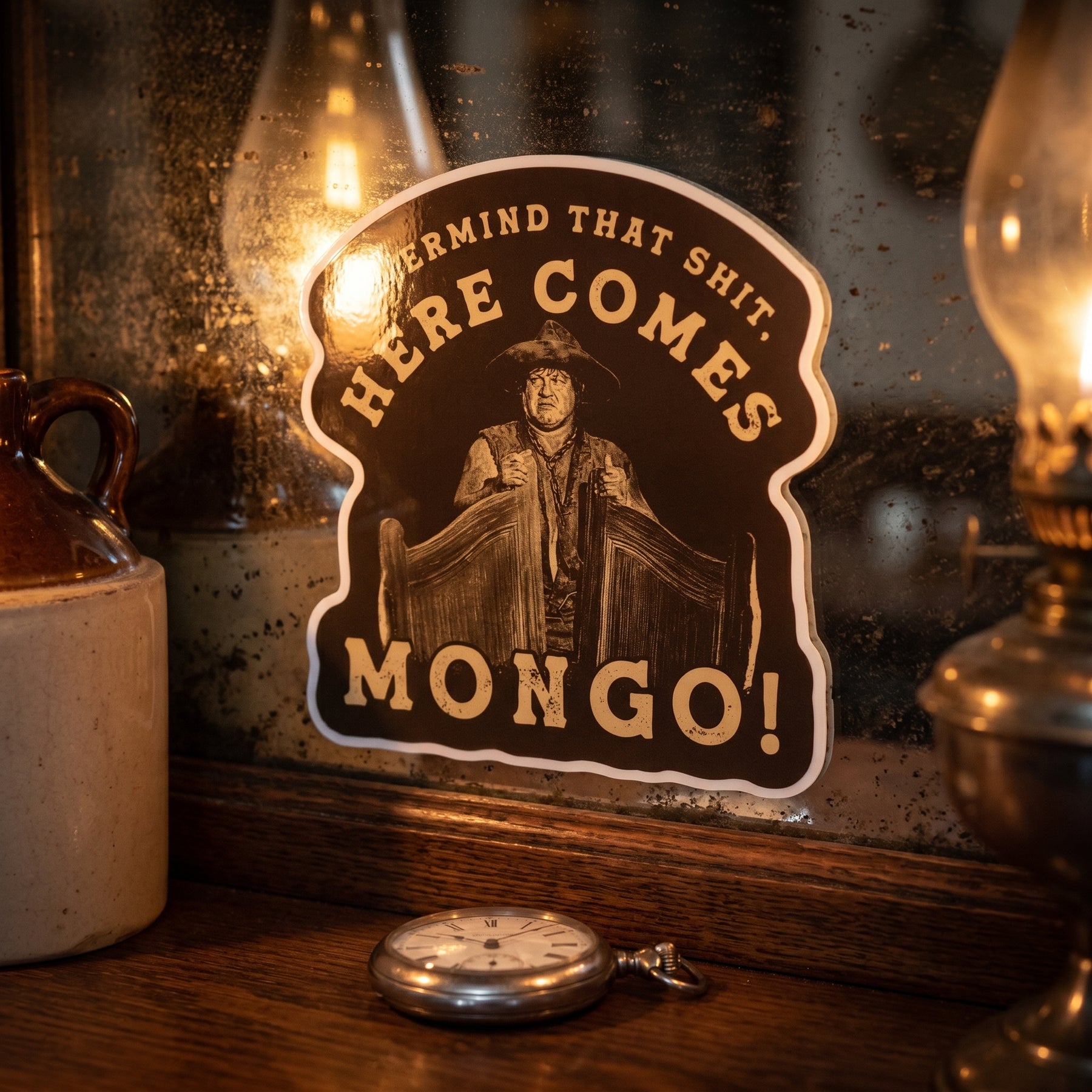 Here Comes Mongo! - Sticker