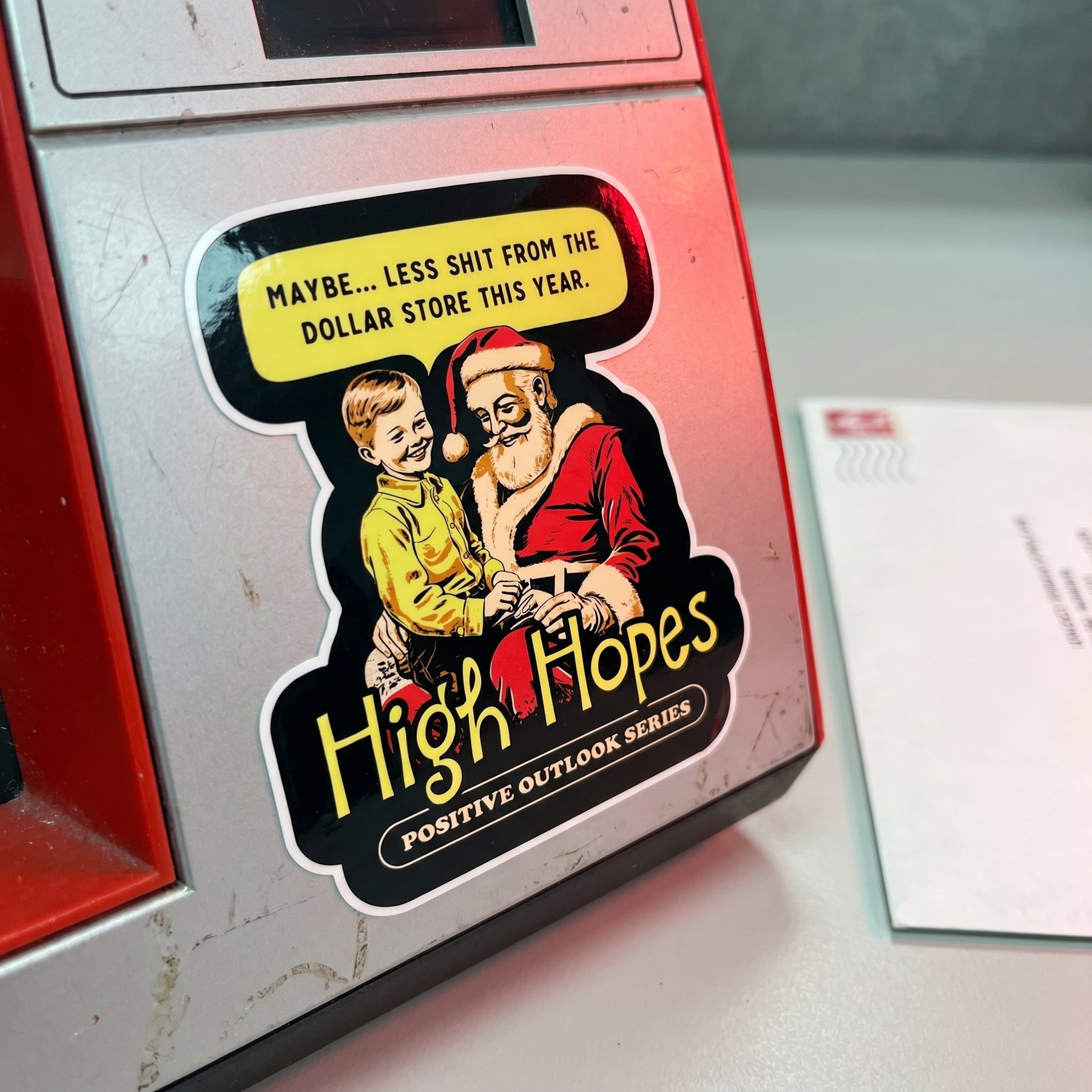 High Hopes Christmas - Sticker