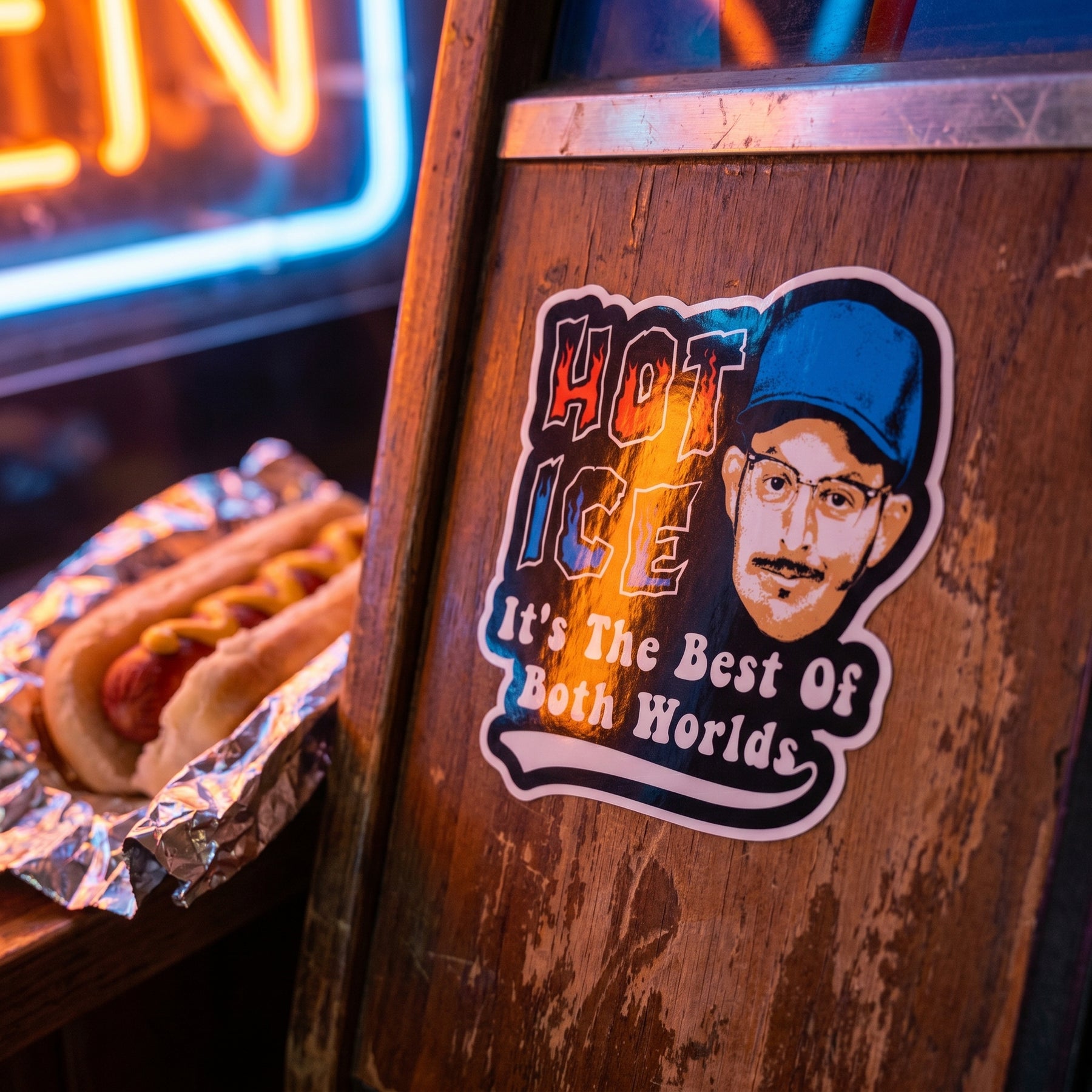 Hot Ice - Sticker